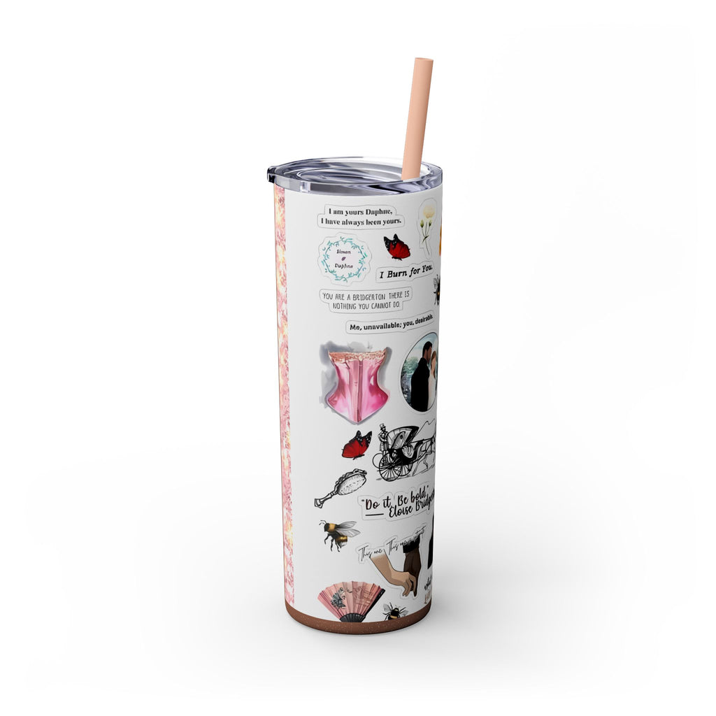 Bridgerton 20oz Skinny Tumbler with Straw
