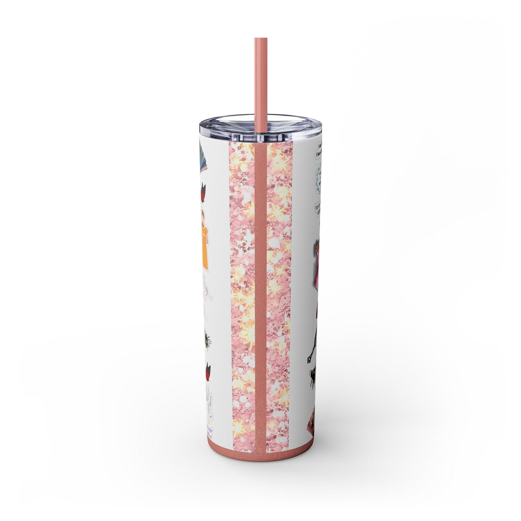 Bridgerton 20oz Skinny Tumbler with Straw
