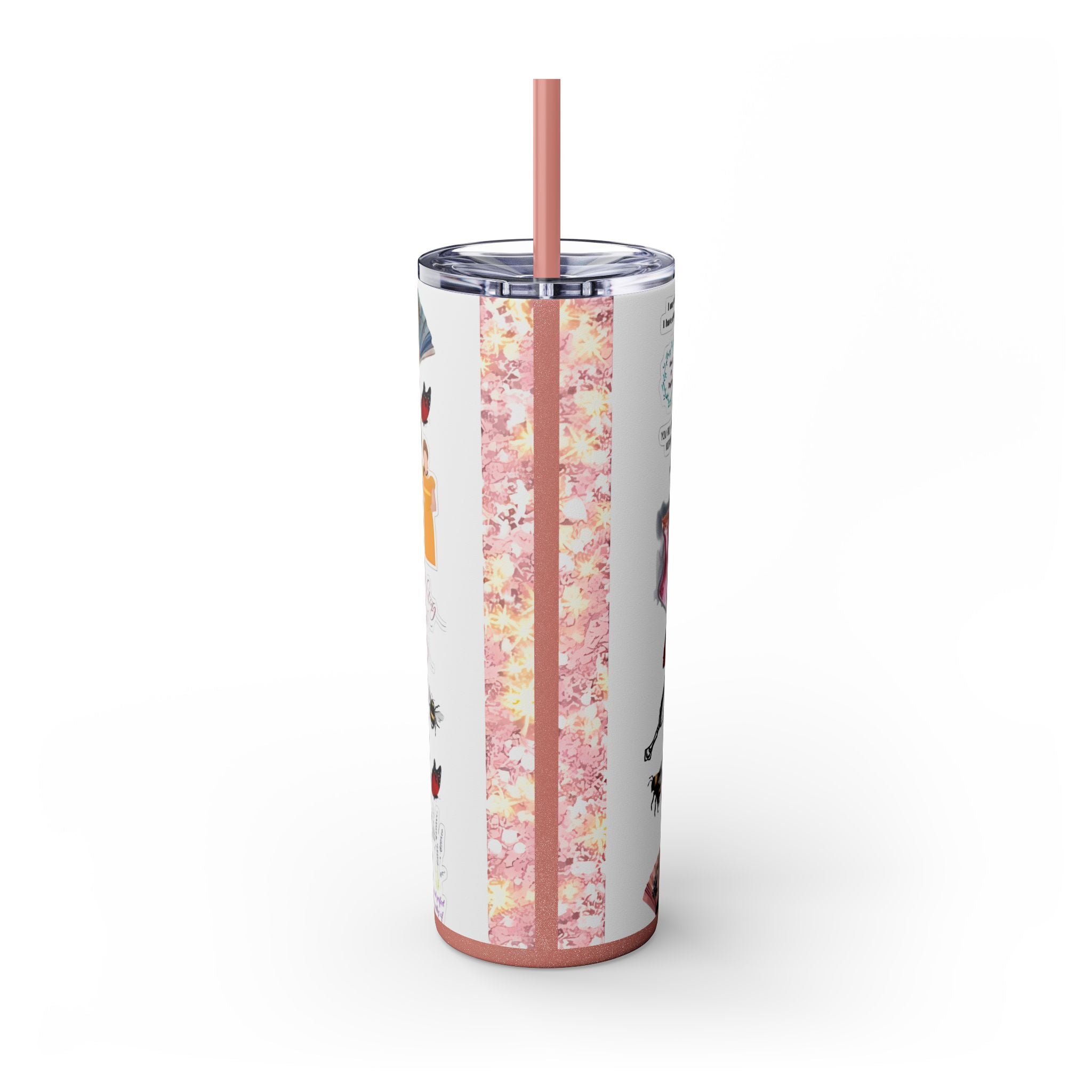 Bridgerton 20oz Skinny Tumbler with Straw