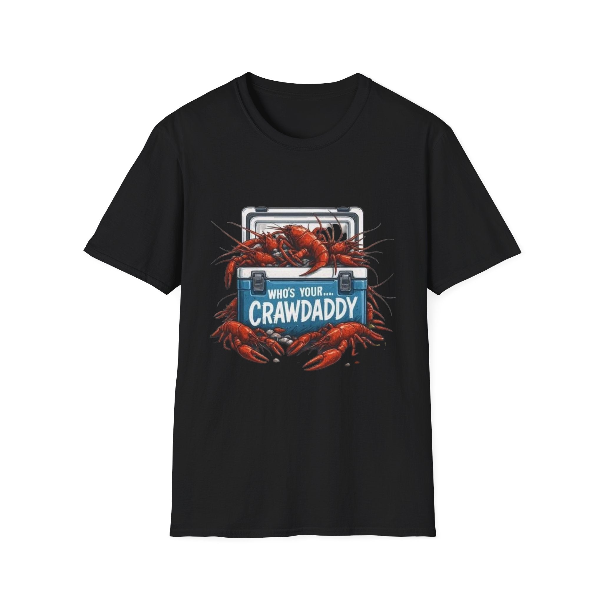 Crawdaddy T-Shirt — "Who's Your Crawdaddy" Crawfish Boil Tee