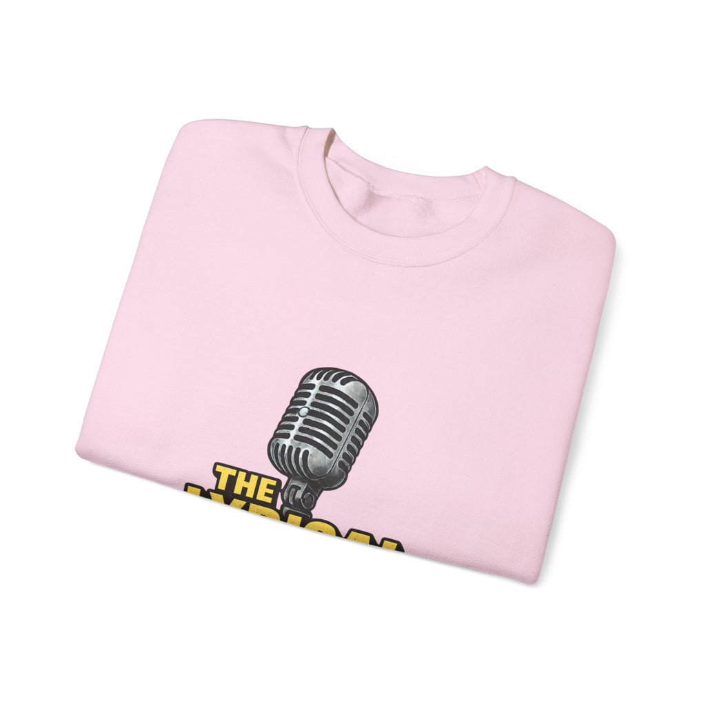 Lyrical Lounge Crewneck Sweatshirt — Cozy Music-Inspired Pullover