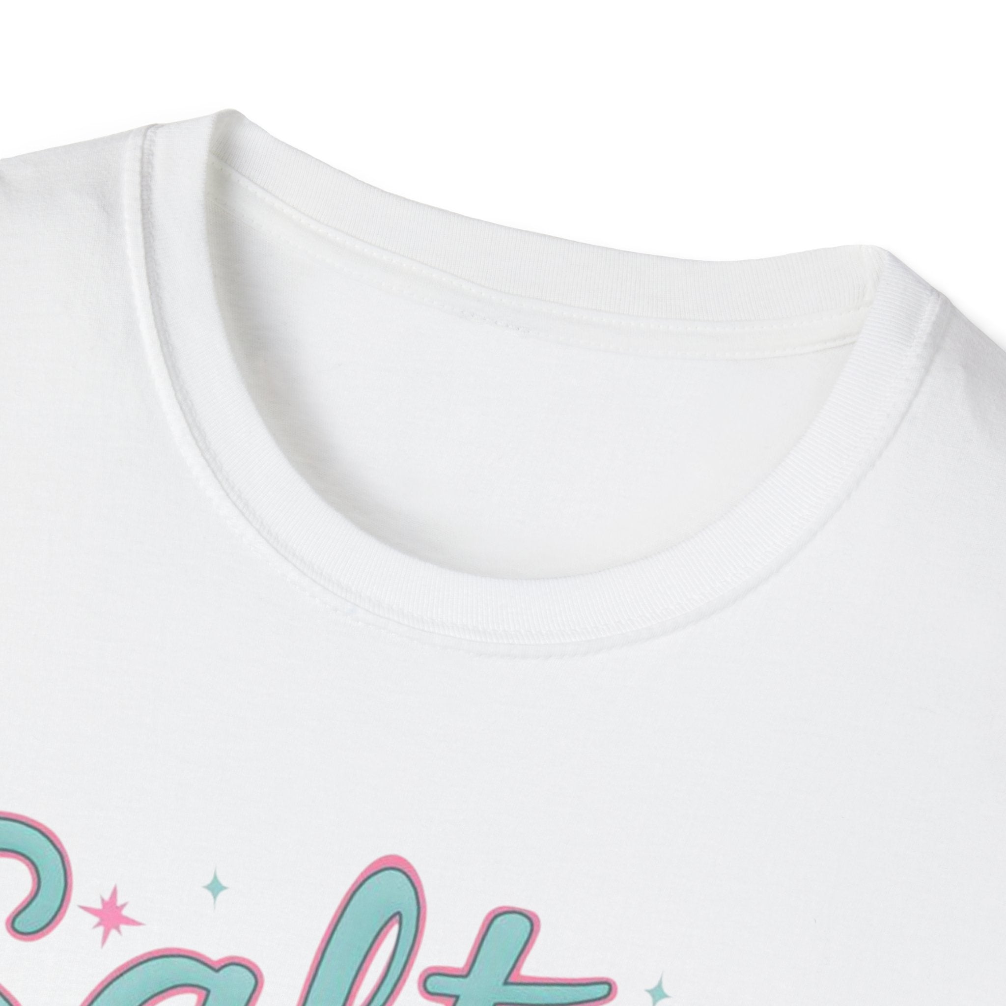 Salty Soul T-Shirt — Pink Seashell Beach Tee