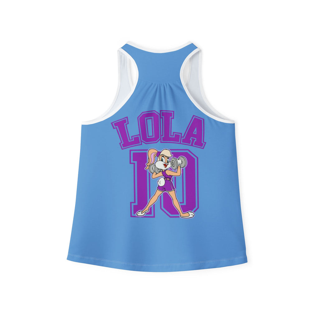 Lola Bunny "Tune Squad" Women's Tank Top — Basketball Cartoon Graphic AOP