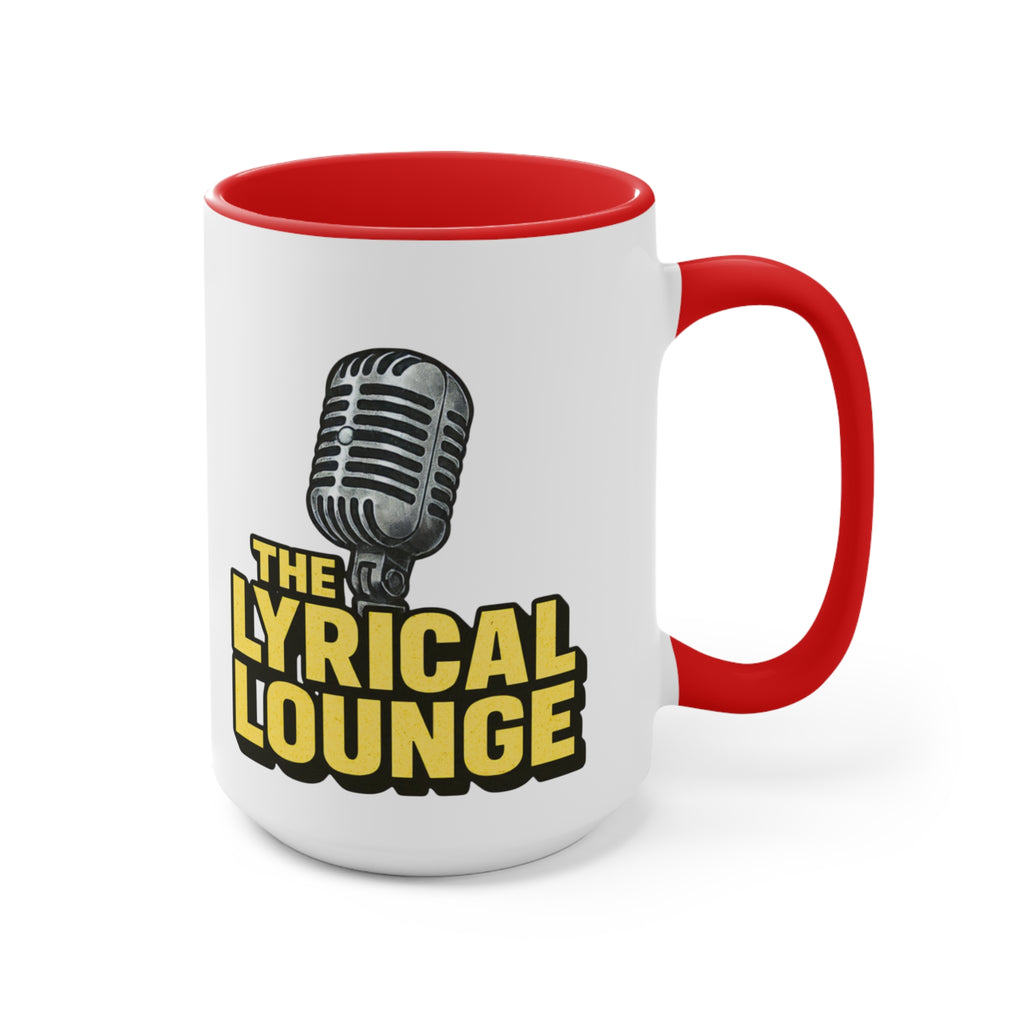 Lyrical Lounge Accent Mug — Cozy Music-Inspired Coffee Cup