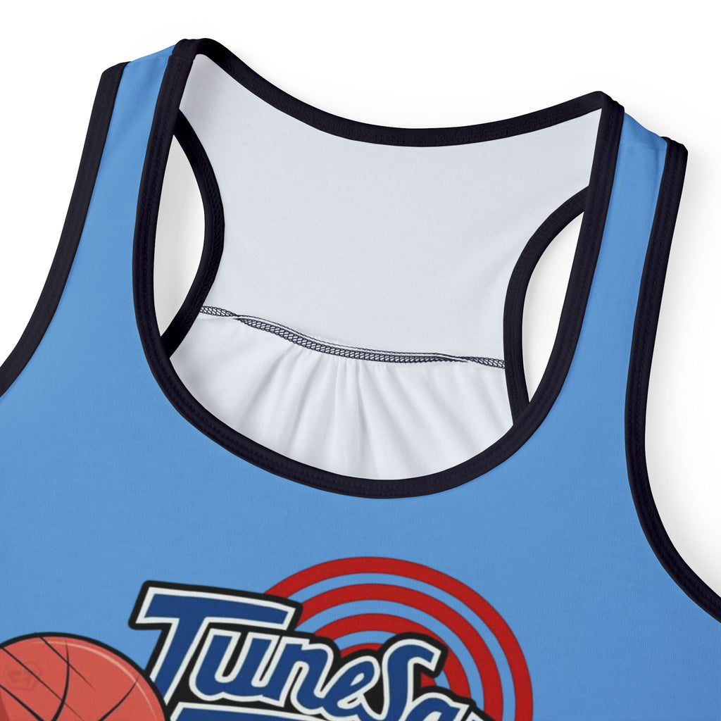 Lola Bunny "Tune Squad" Women's Tank Top — Basketball Cartoon Graphic AOP