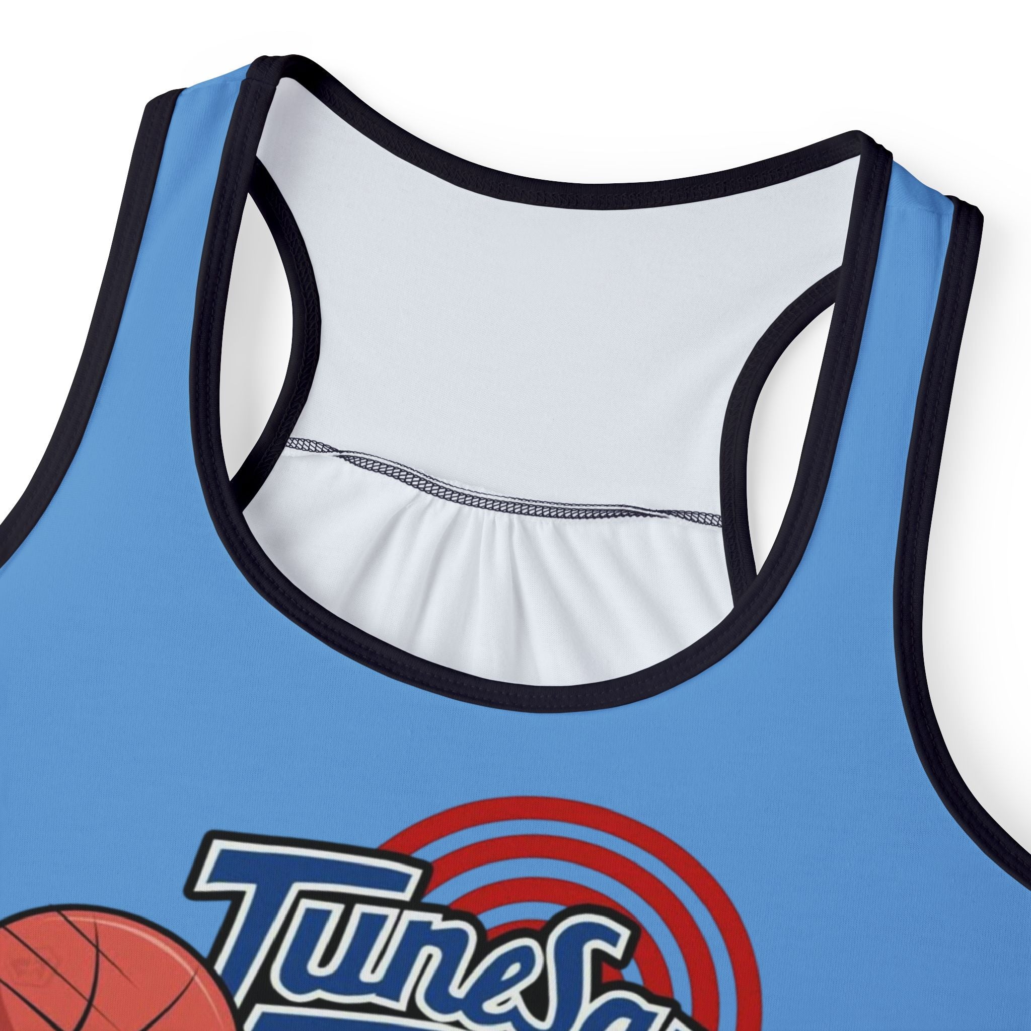 Lola Bunny "Tune Squad" Women's Tank Top — Basketball Cartoon Graphic AOP