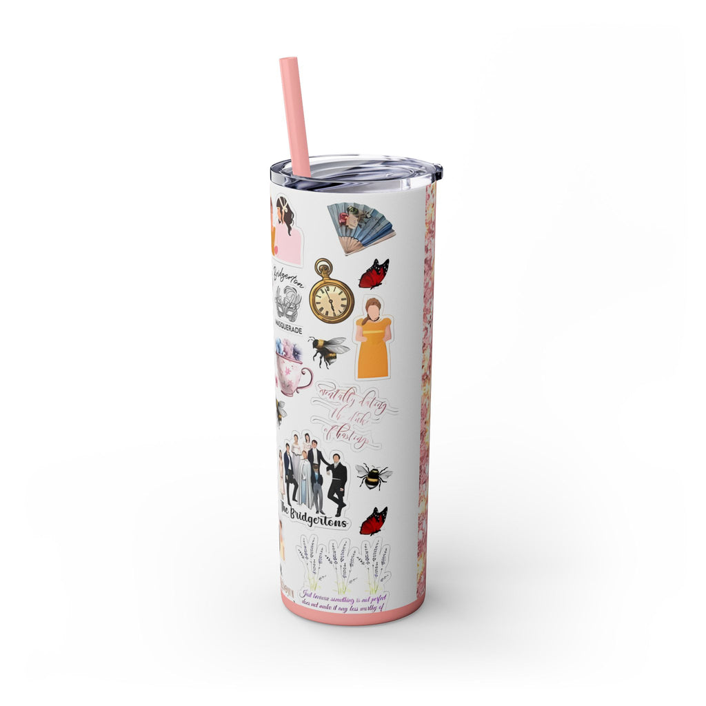Bridgerton 20oz Skinny Tumbler with Straw