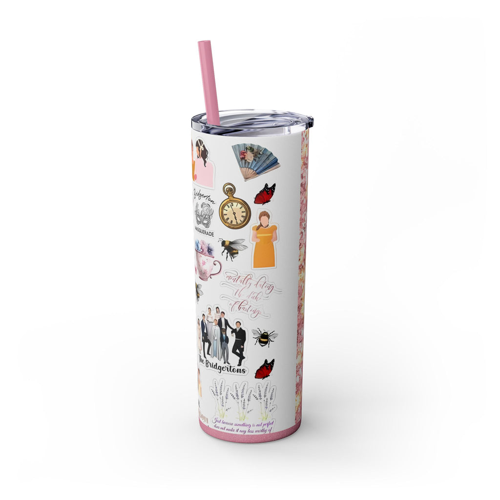 Bridgerton 20oz Skinny Tumbler with Straw