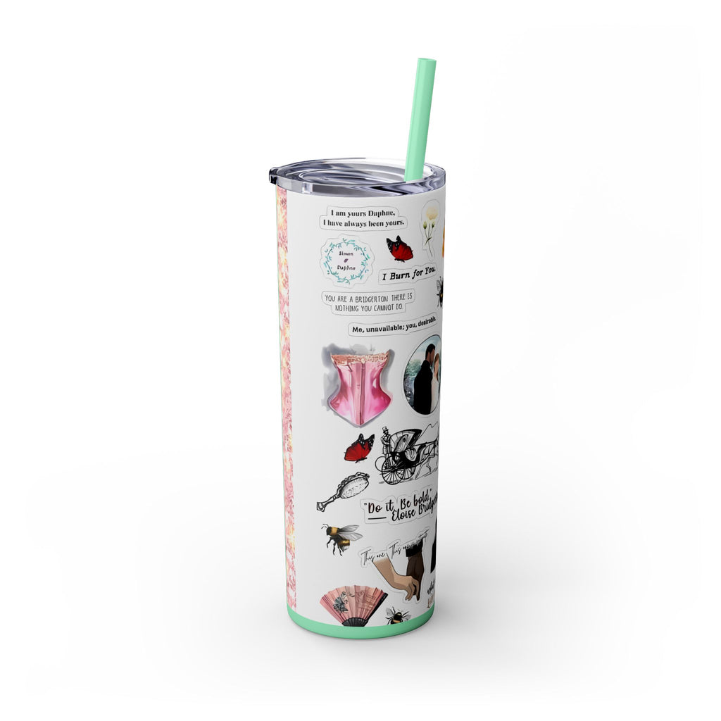 Bridgerton 20oz Skinny Tumbler with Straw