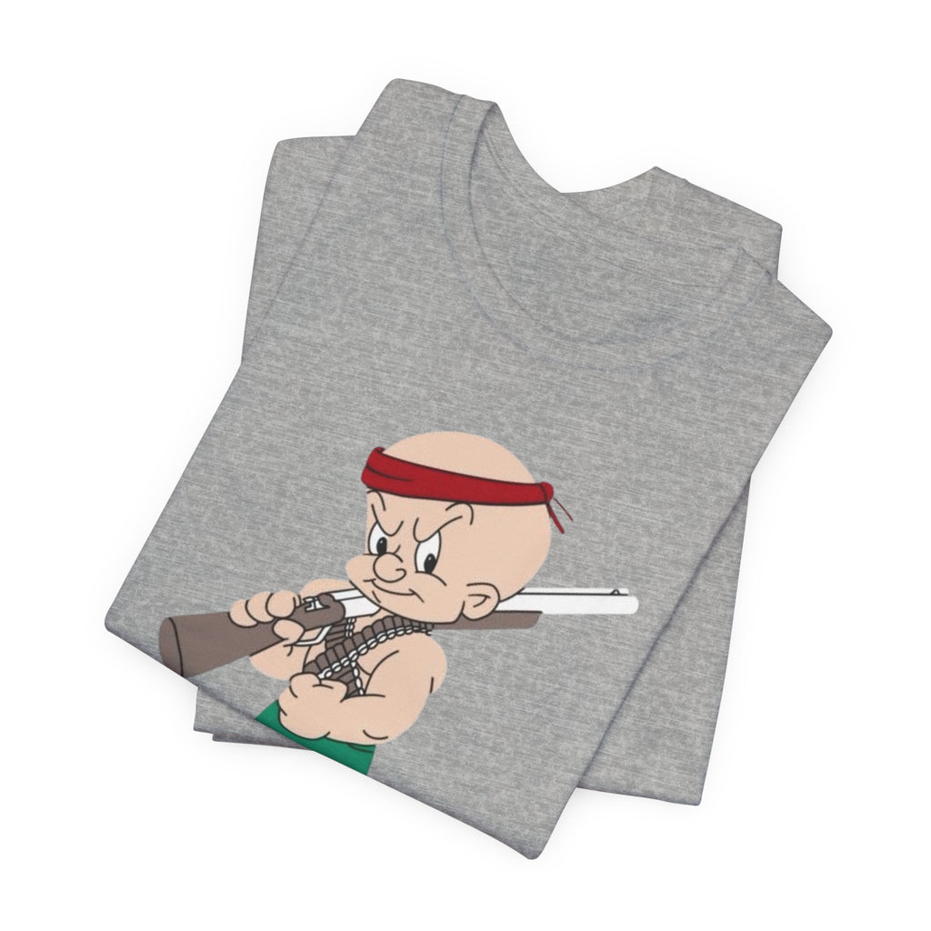 Wambo Funny Action Parody Tee | Cartoon Streetwear Graphic Shirt