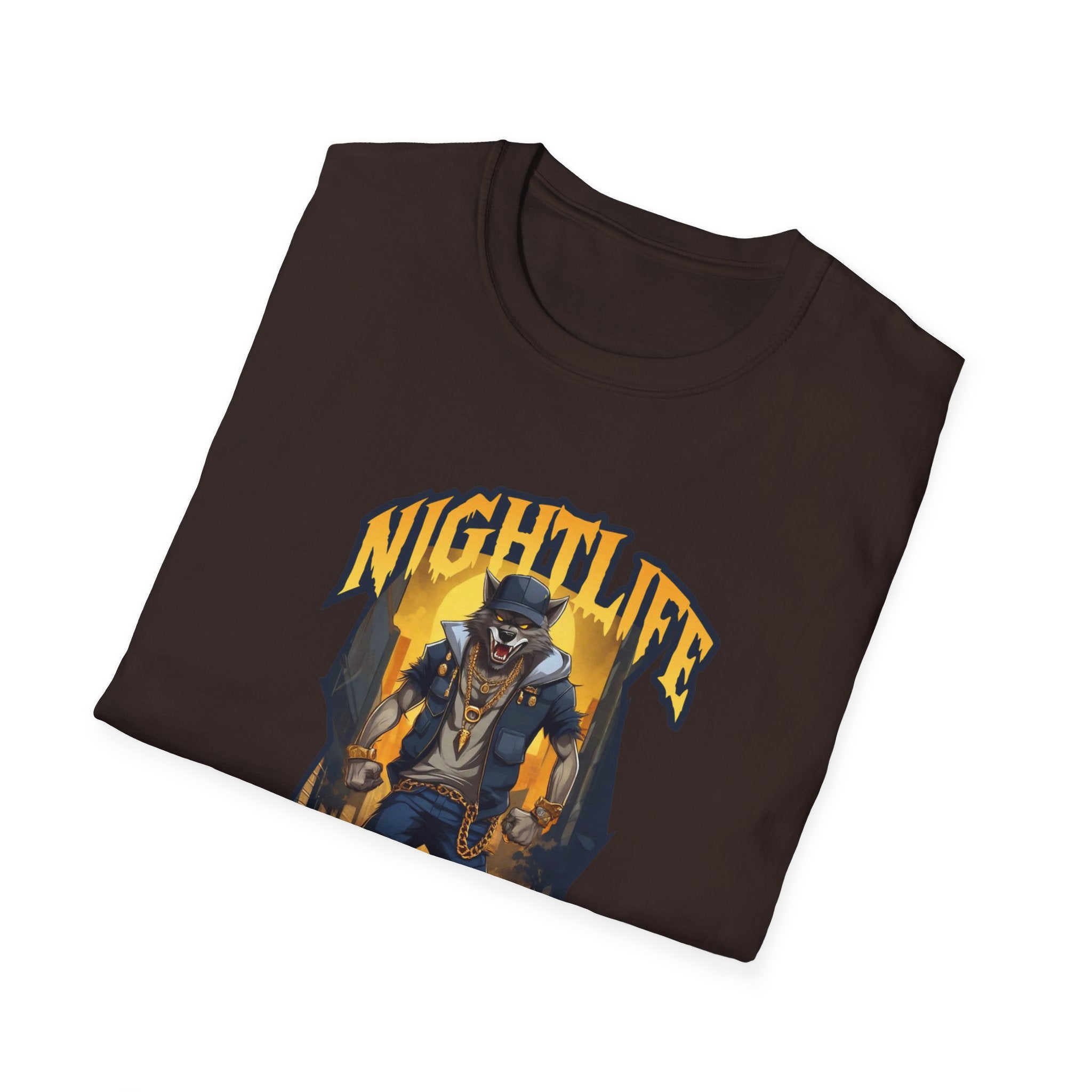 Nightlife Alpha T-Shirt — Werewolf Graphic Tee