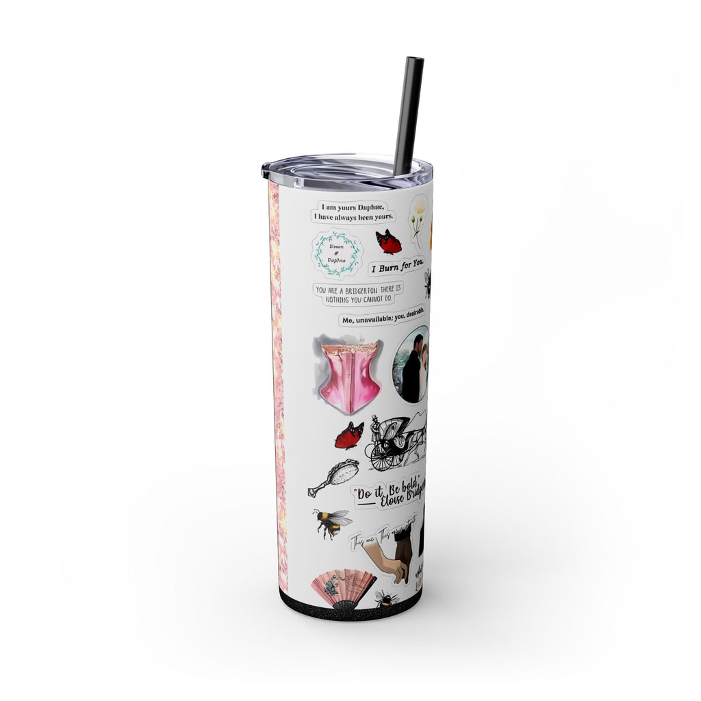 Bridgerton 20oz Skinny Tumbler with Straw