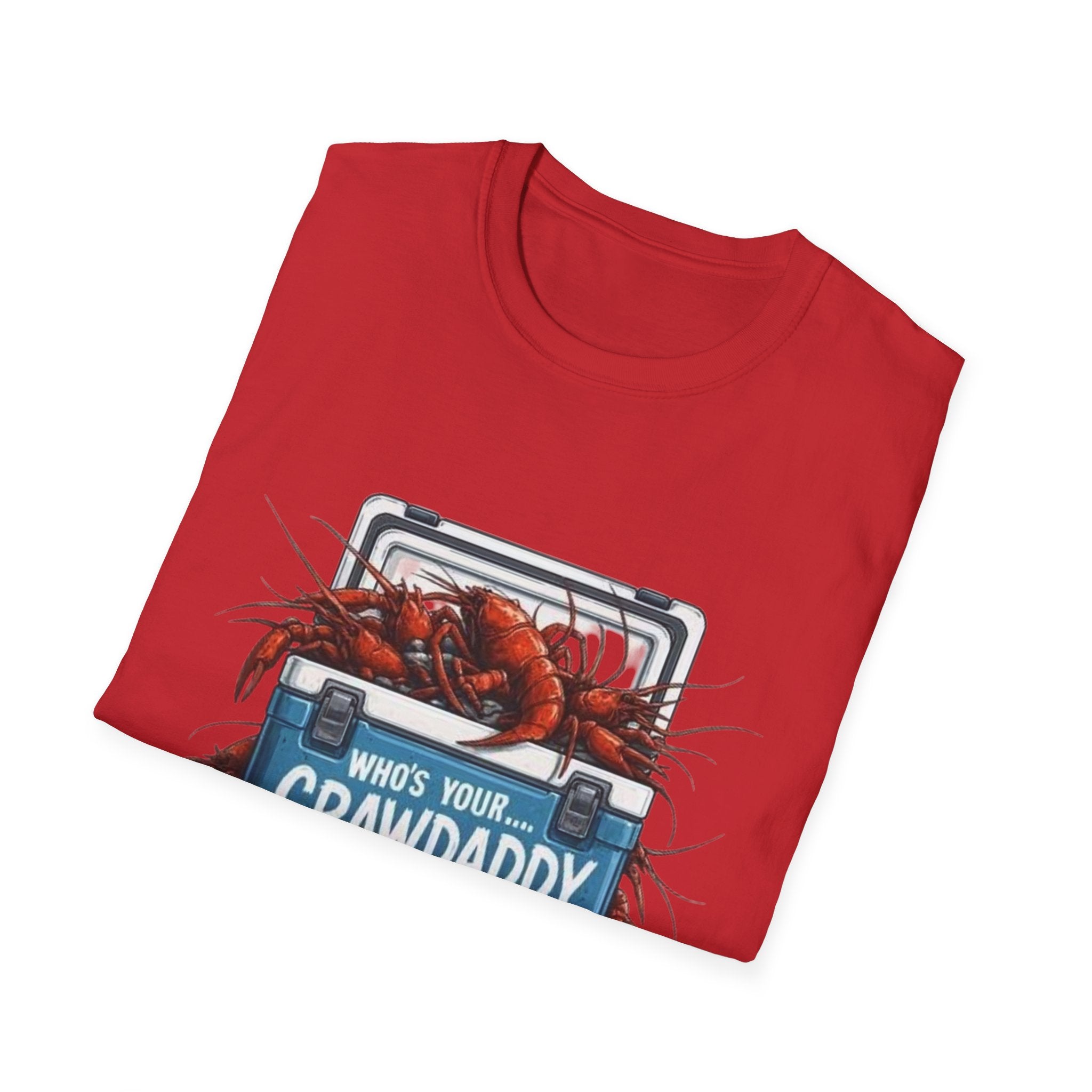 Crawdaddy T-Shirt — "Who's Your Crawdaddy" Crawfish Boil Tee