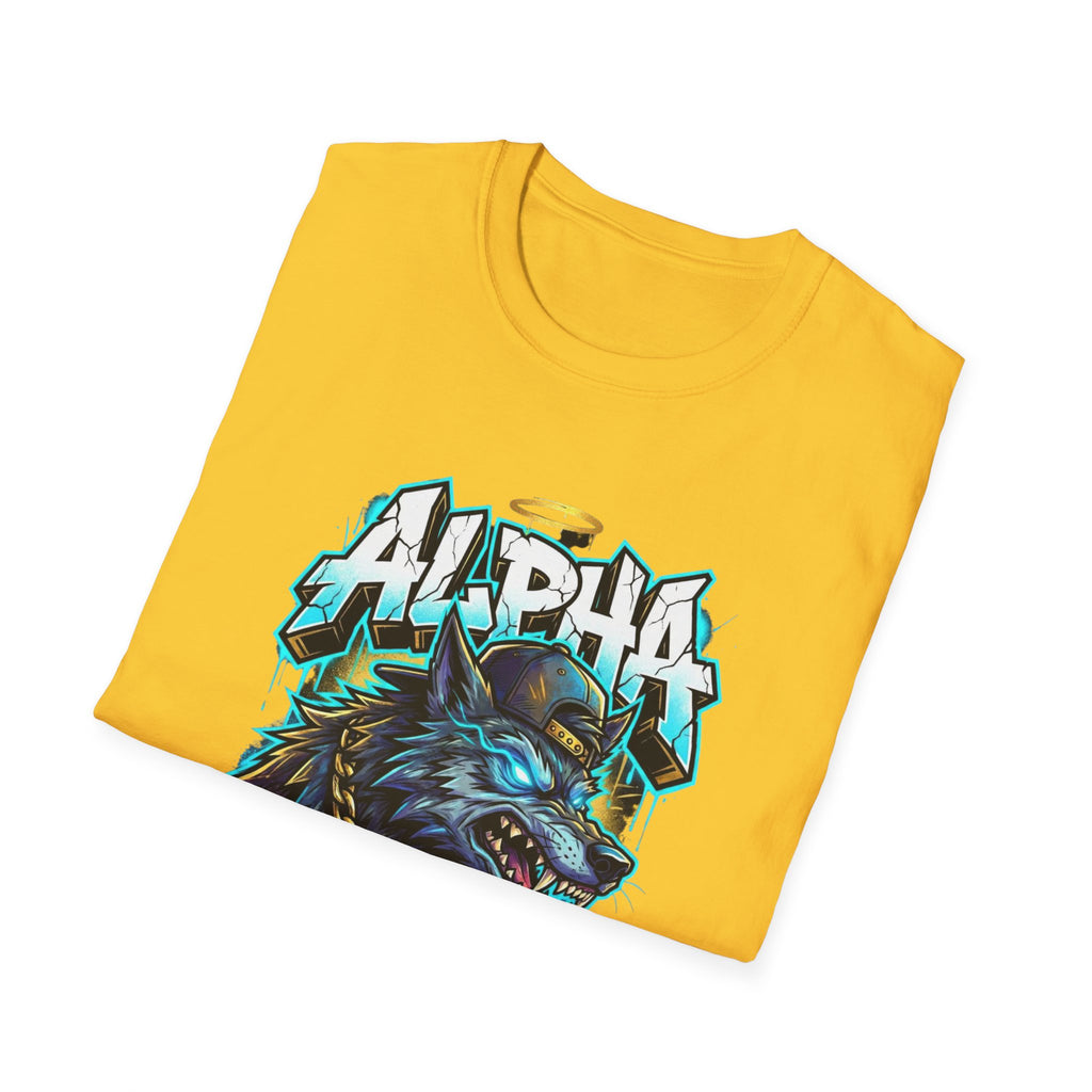 Alpha On The Streets Wolf Graphic T-Shirt — Urban Streetwear Tee
