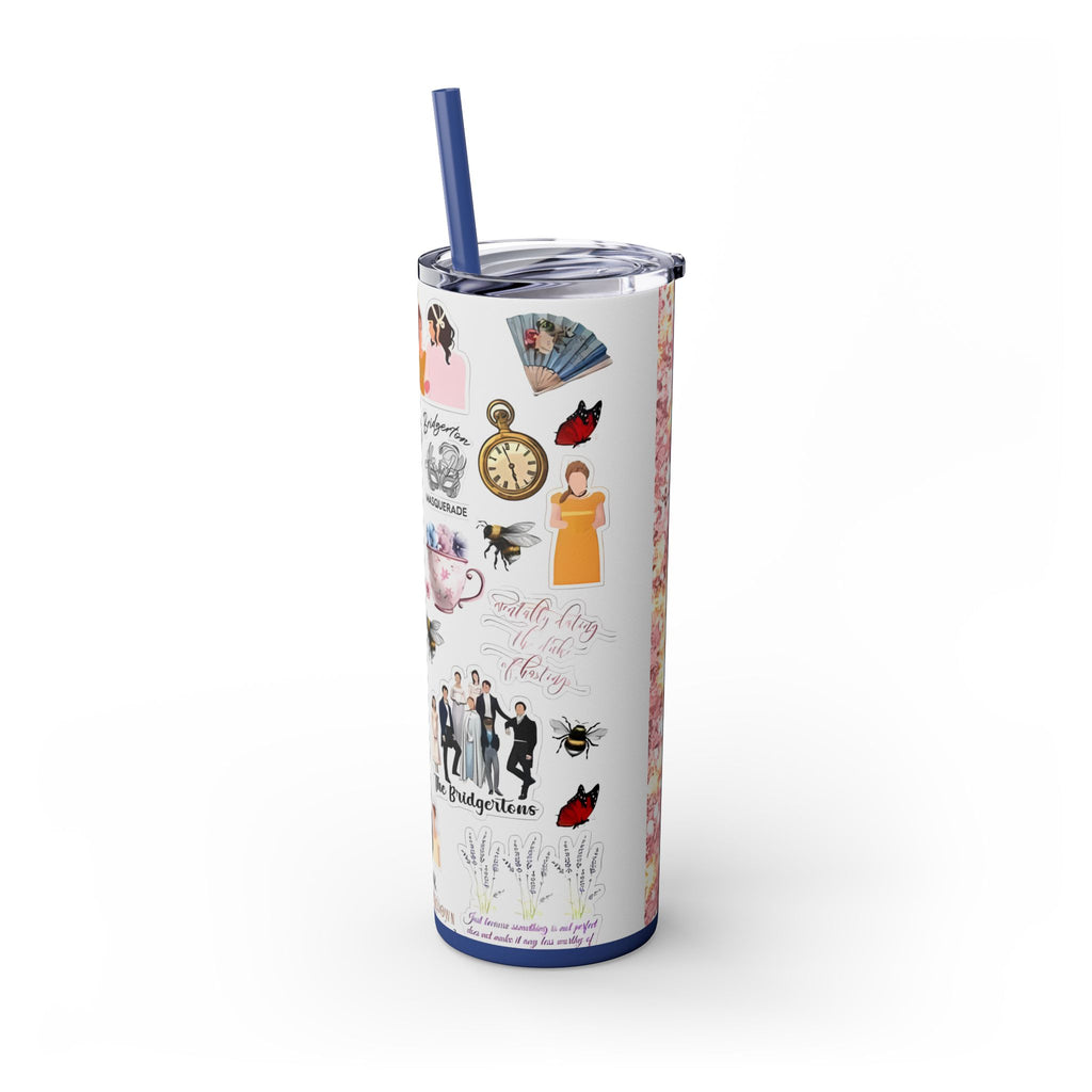 Bridgerton 20oz Skinny Tumbler with Straw