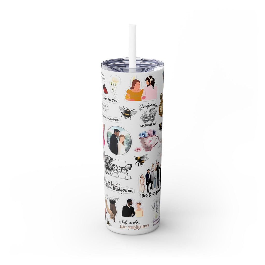 Bridgerton 20oz Skinny Tumbler with Straw