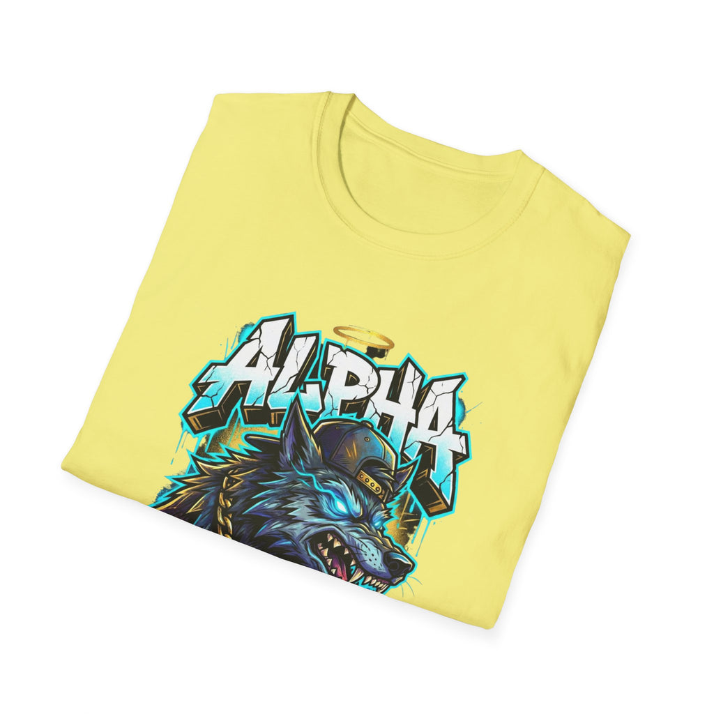 Alpha On The Streets Wolf Graphic T-Shirt — Urban Streetwear Tee