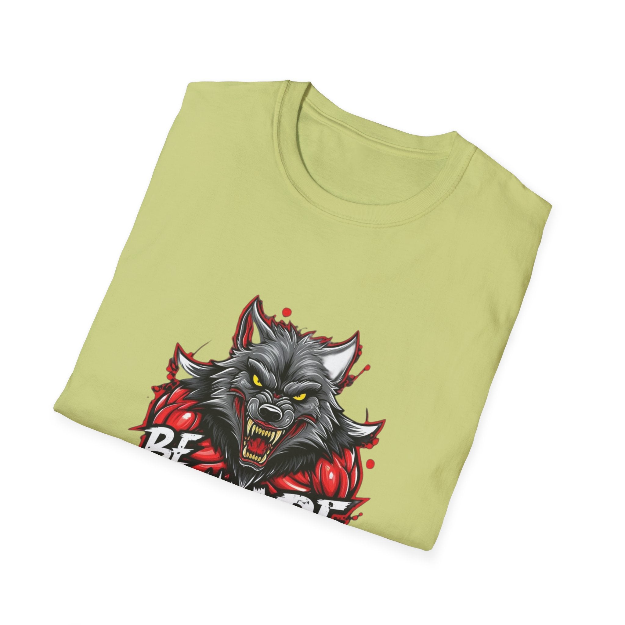 Be Aware Werewolf Graphic T-Shirt — Horror Wolf Design