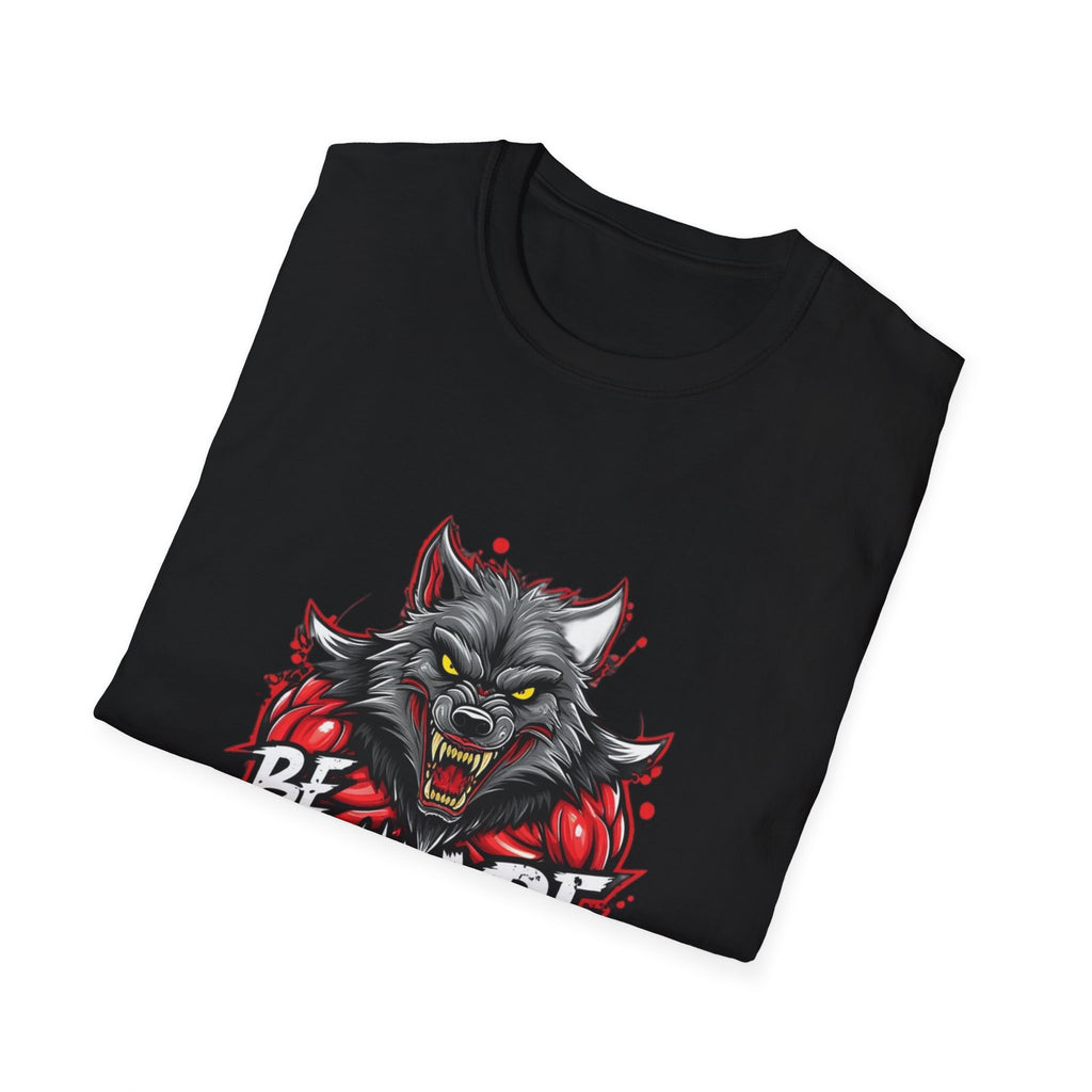 Be Aware Werewolf Graphic T-Shirt — Horror Wolf Design