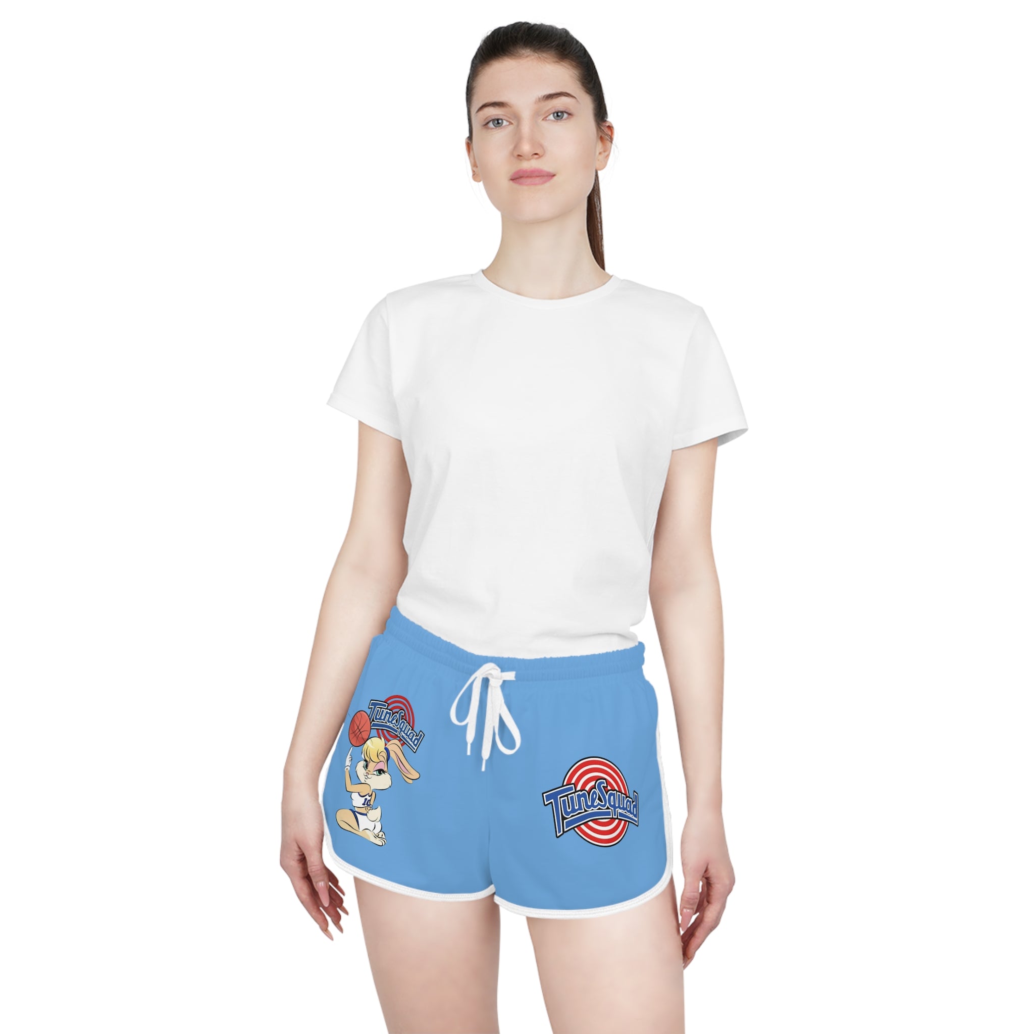 Tune Squad Lola Bunny Athletic Shorts — Women's Retro Basketball Lounge Shorts