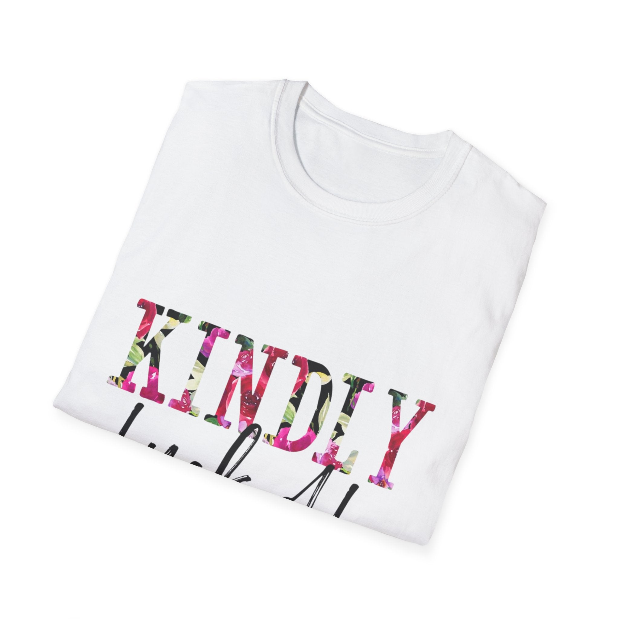 Graphic Tee — "Kindly F*ck Off" / "Fuck That Respectfully" Floral Statement T-Shirt