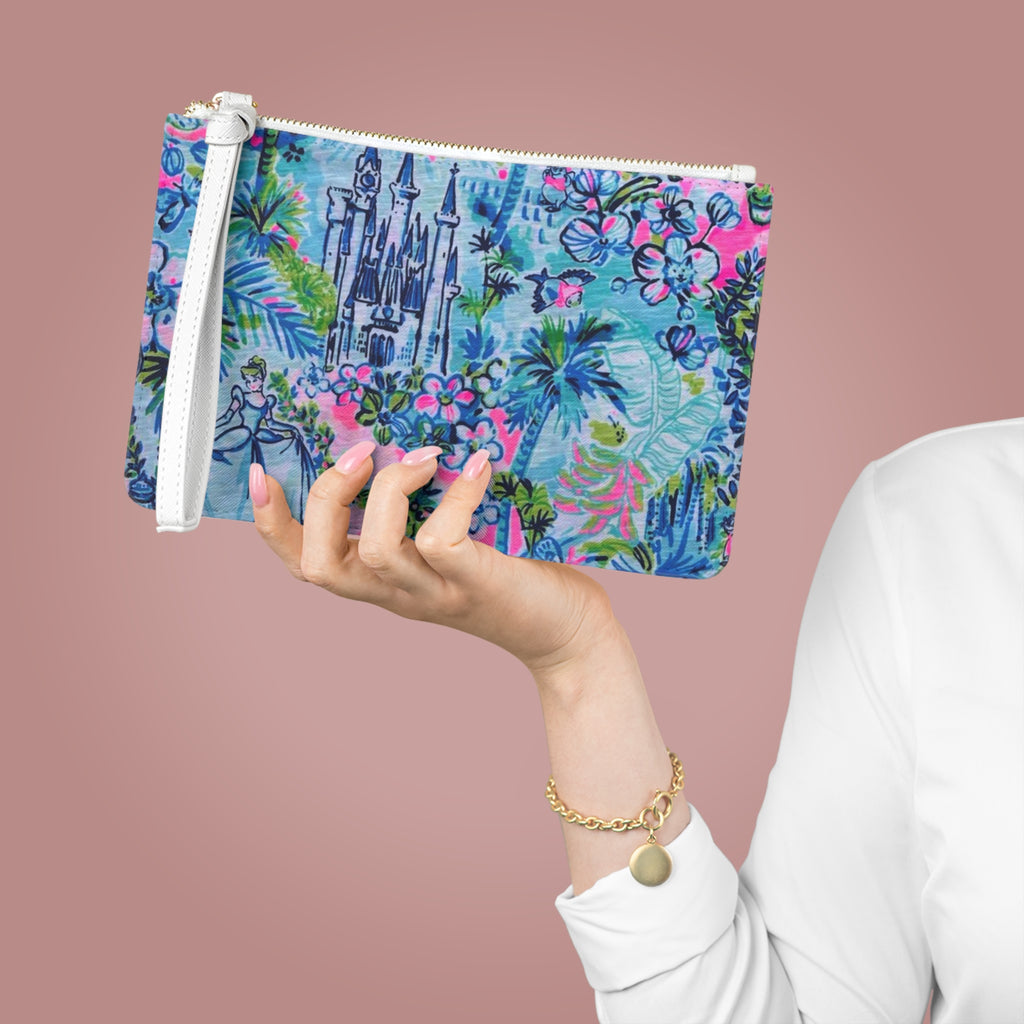 Fairytale Castle Floral Clutch