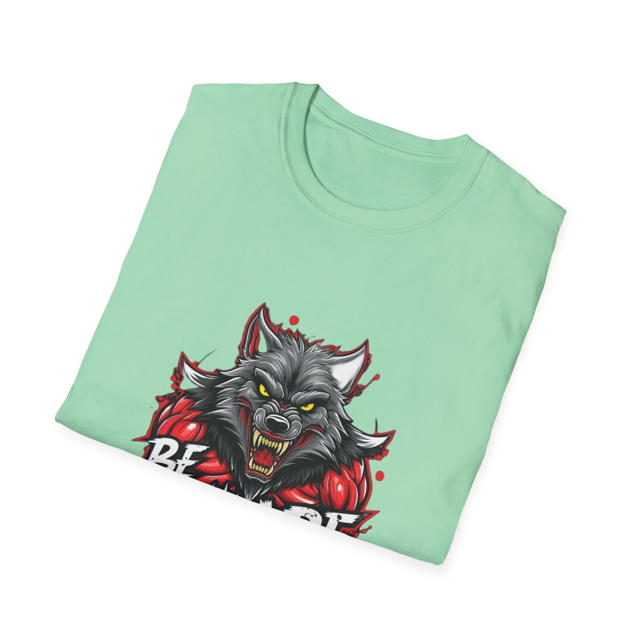 Be Aware Werewolf Graphic T-Shirt — Horror Wolf Design