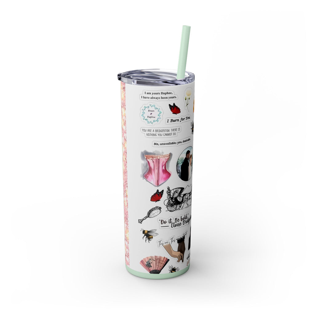 Bridgerton 20oz Skinny Tumbler with Straw
