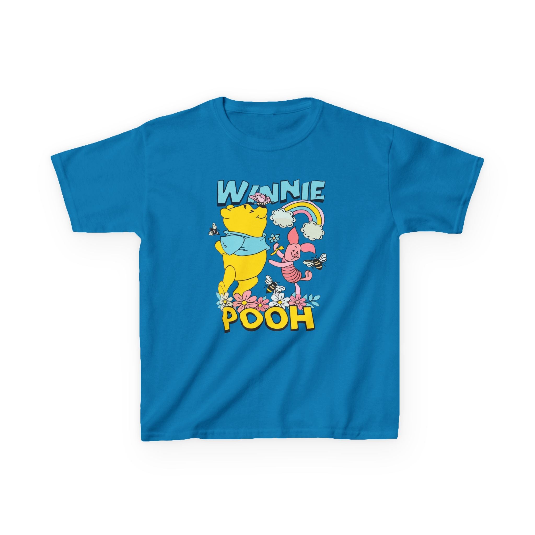Winnie the Pooh Kids T-Shirt – Retro Pooh & Friends Graphic Tee for Children
