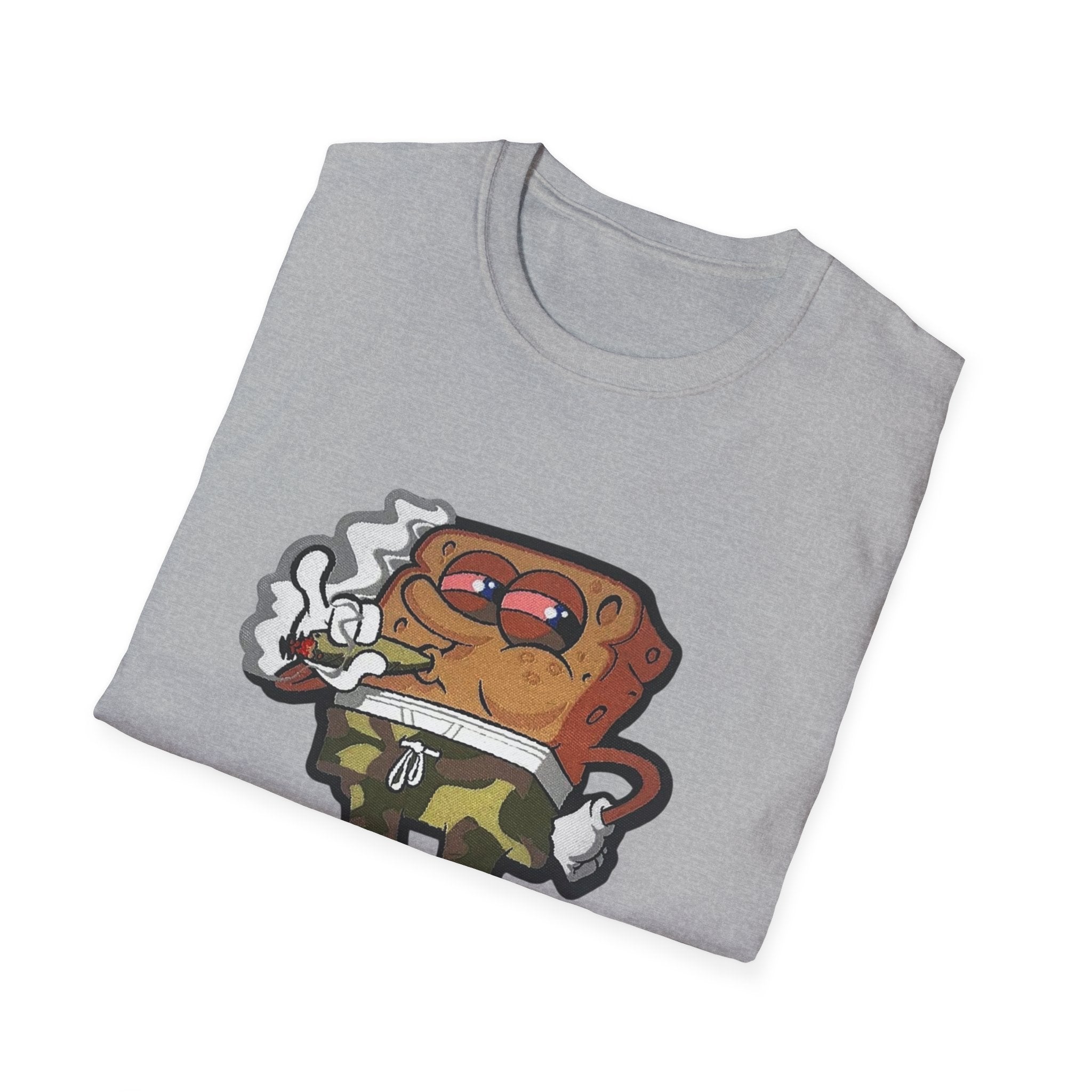 Toasted Cartoon Toast T-Shirt — Funny Retro Breakfast Graphic Tee