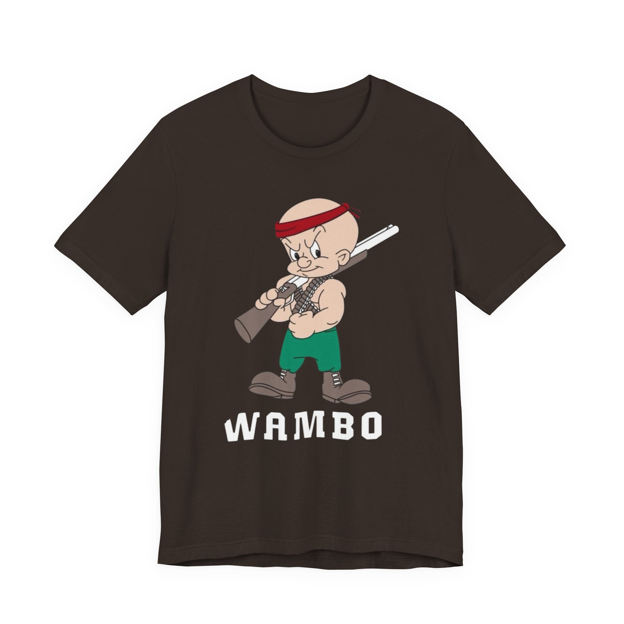 Wambo Funny Action Parody Tee | Cartoon Streetwear Graphic Shirt