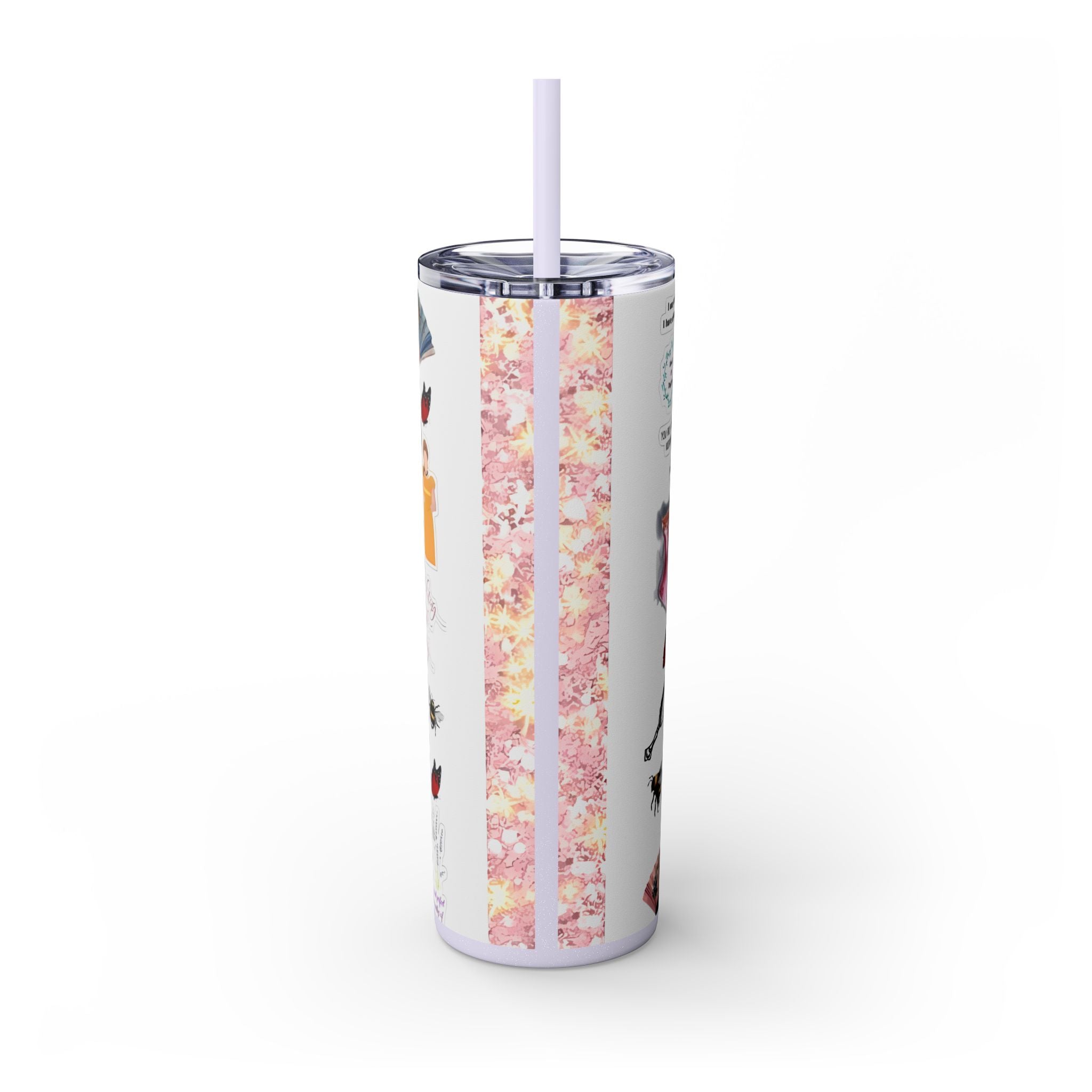 Bridgerton 20oz Skinny Tumbler with Straw