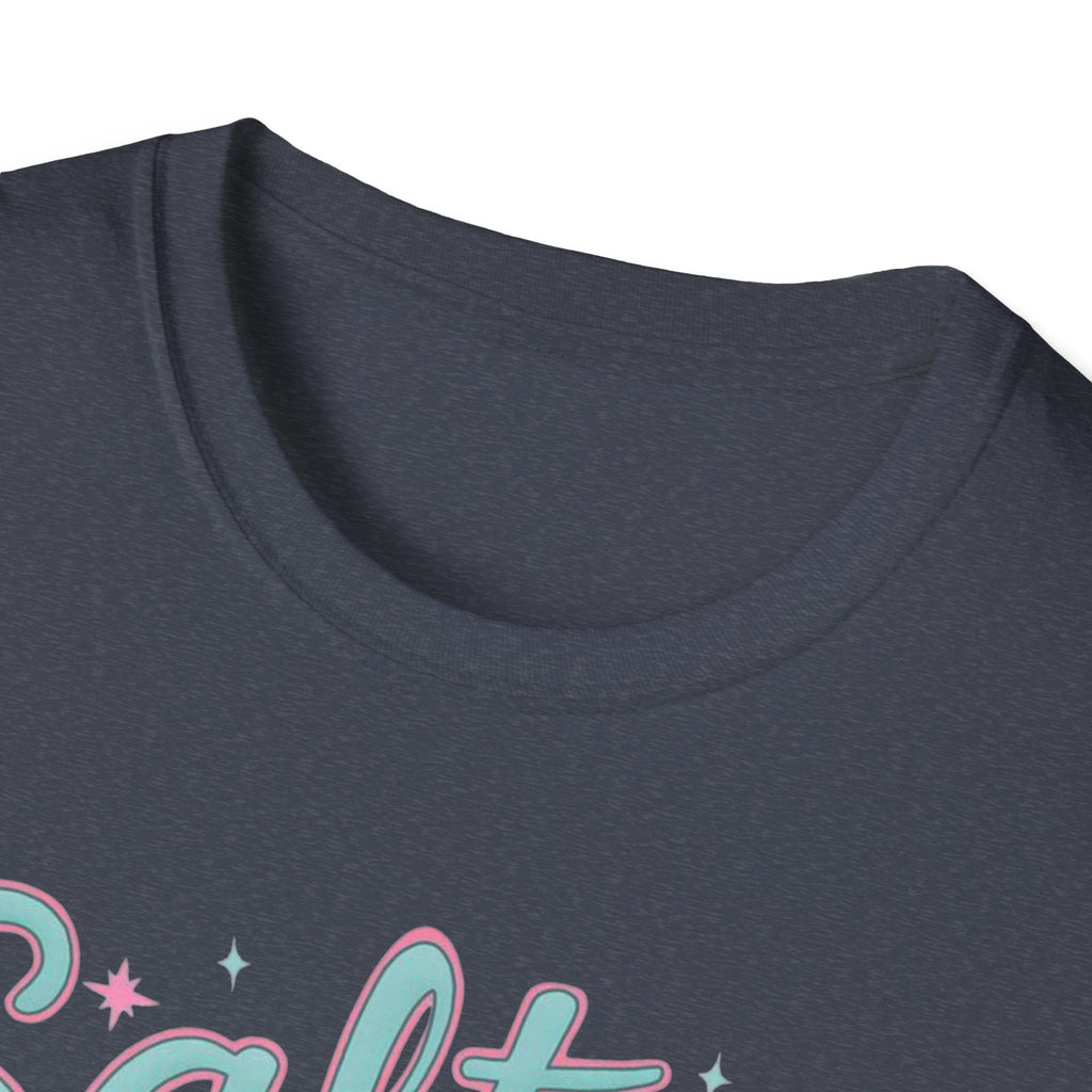 Salty Soul T-Shirt — Pink Seashell Beach Tee