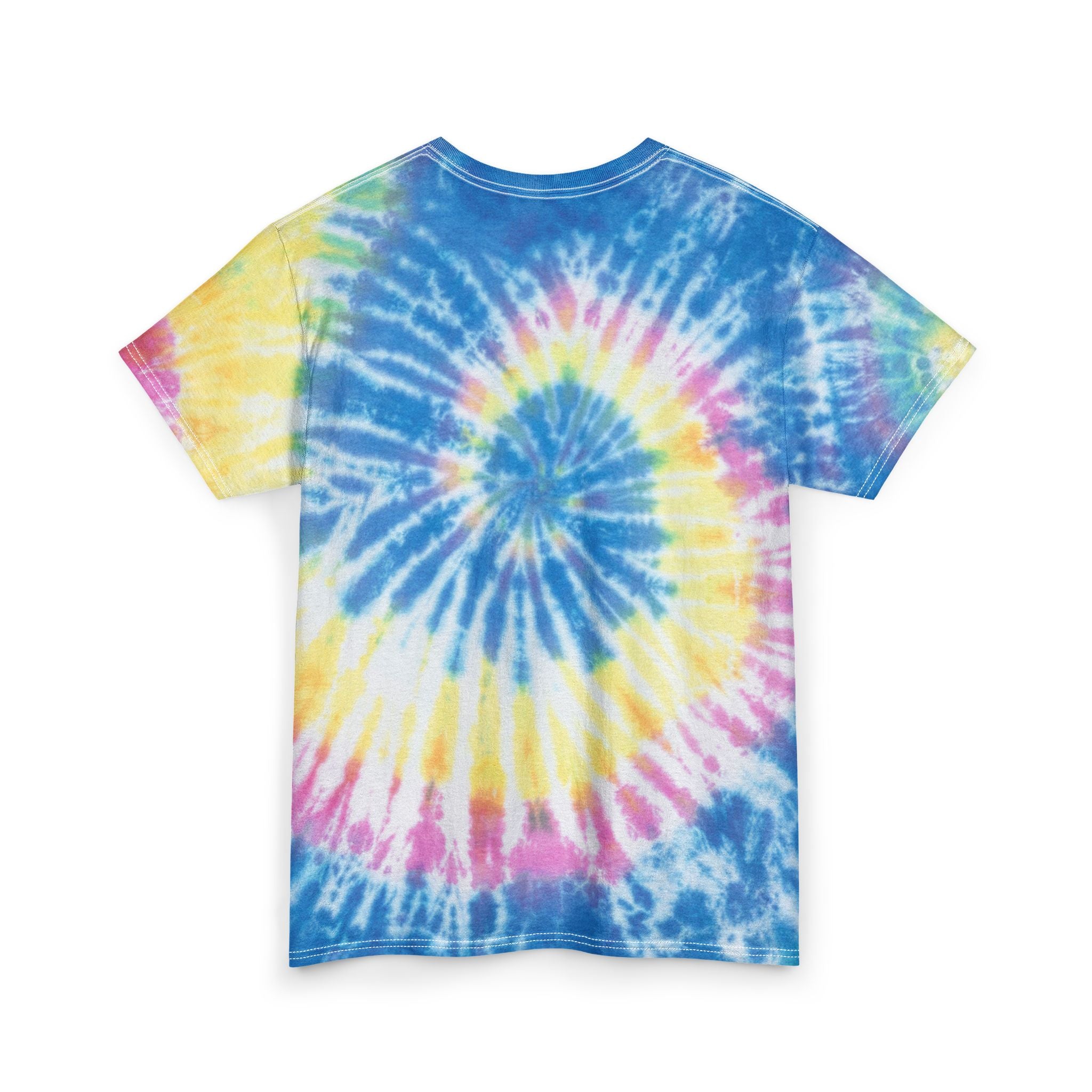Sleeping Is My Favorite Sport Tie-Dye Tee — Blue Cotton T-Shirt