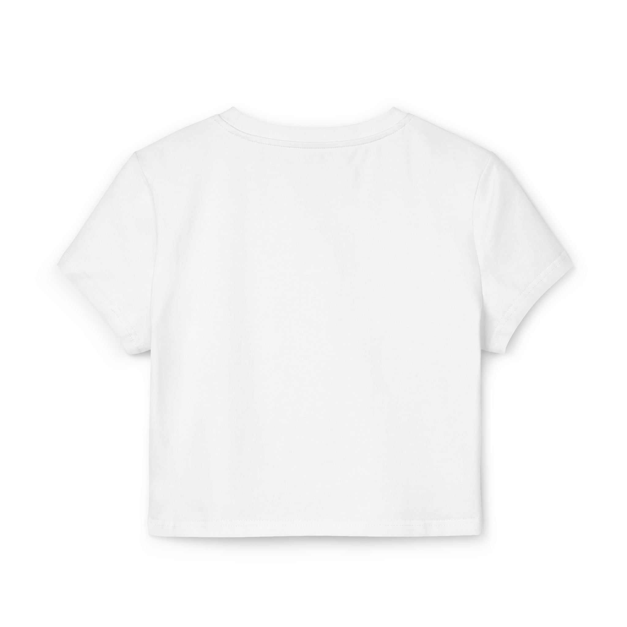Colorful Wolf Women's Baby Tee — Vibrant Neon Wolf Graphic Crop Shirt