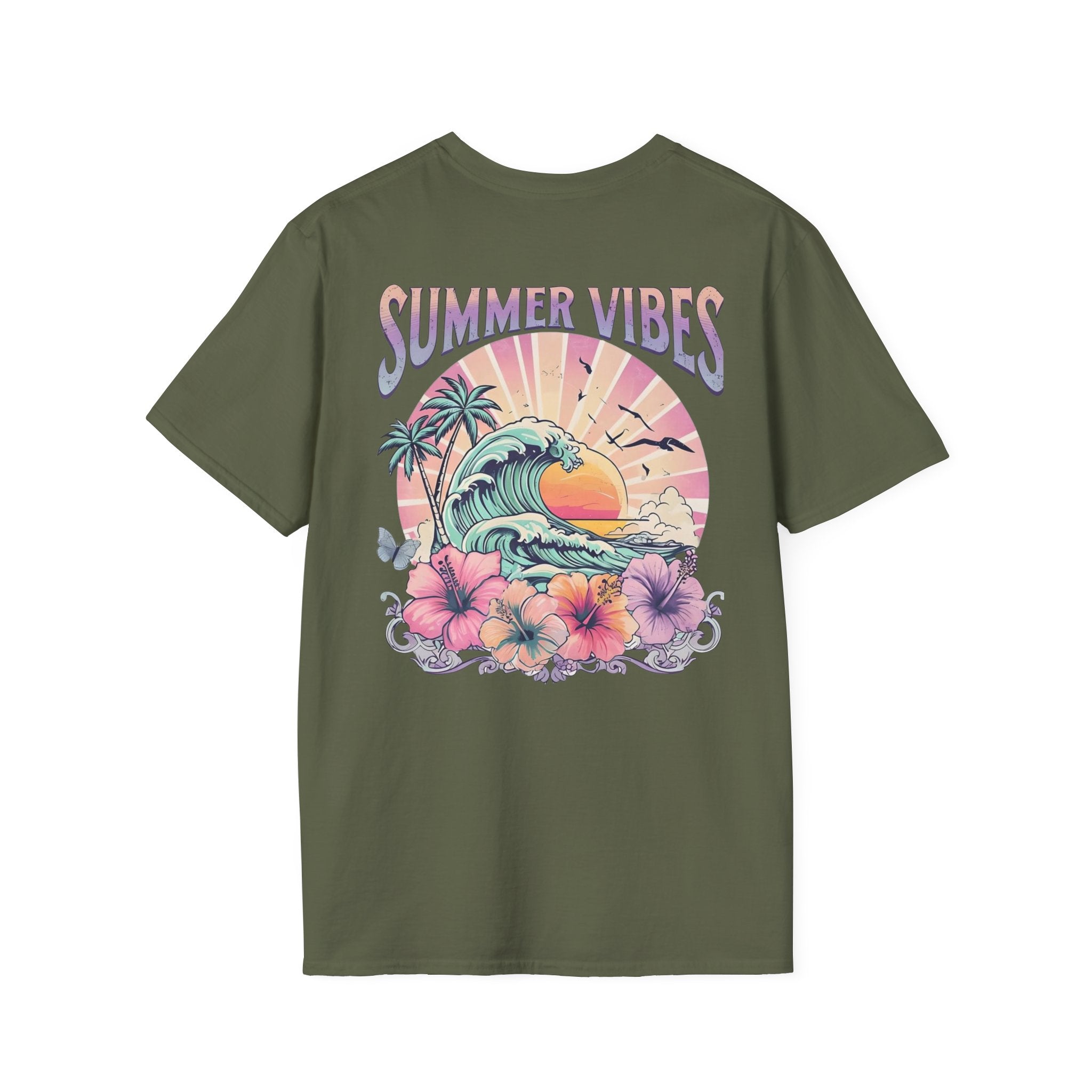 Enjoy the Waves T-Shirt — Summer Vibes Beach Graphic Tee