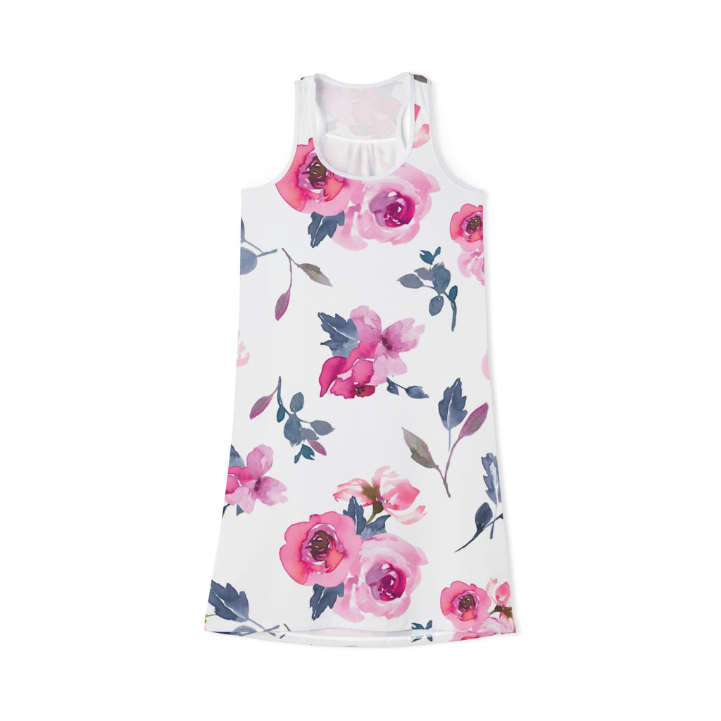 Floral Women's Racerback Dress - Perfect for Spring & Summer Occasions