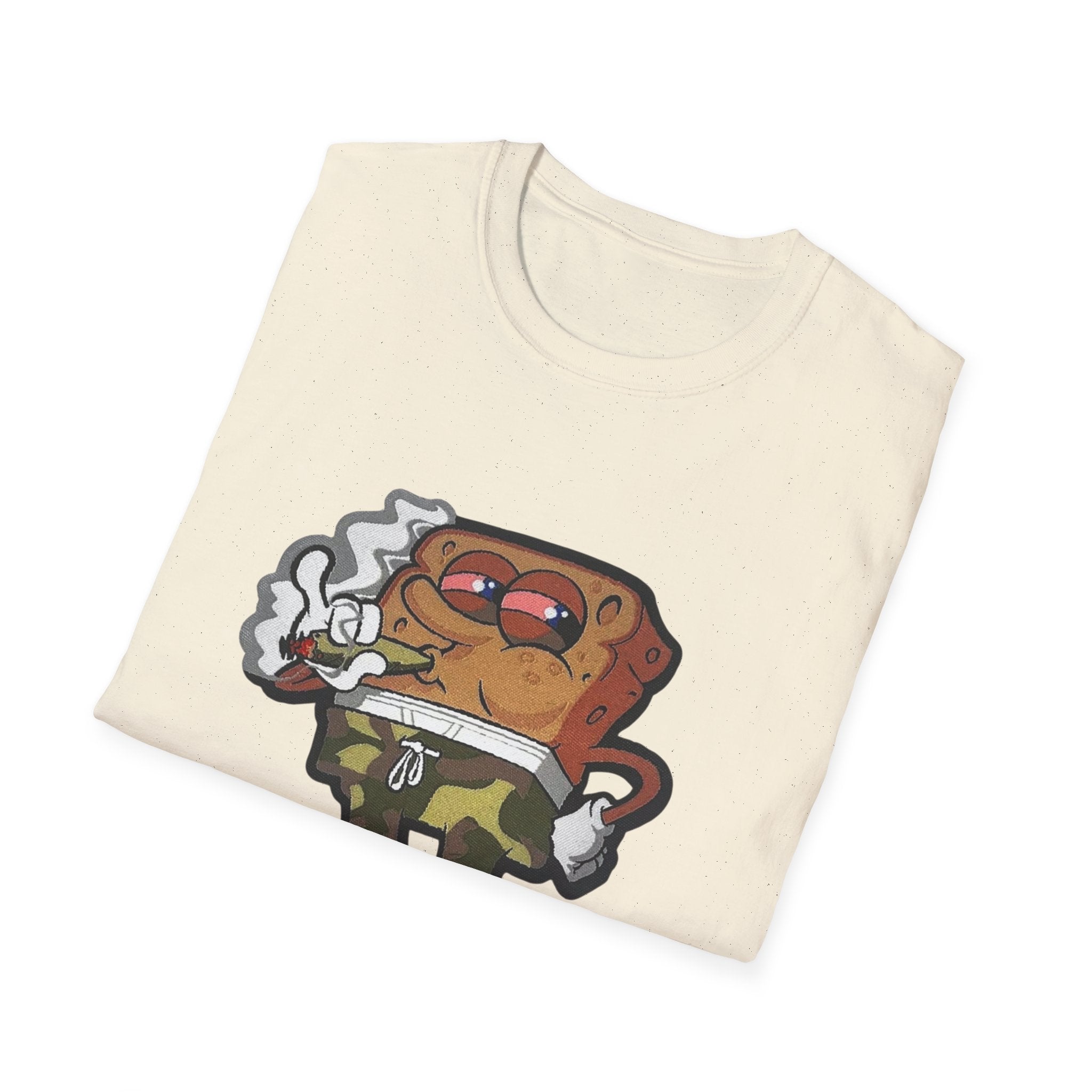 Toasted Cartoon Toast T-Shirt — Funny Retro Breakfast Graphic Tee