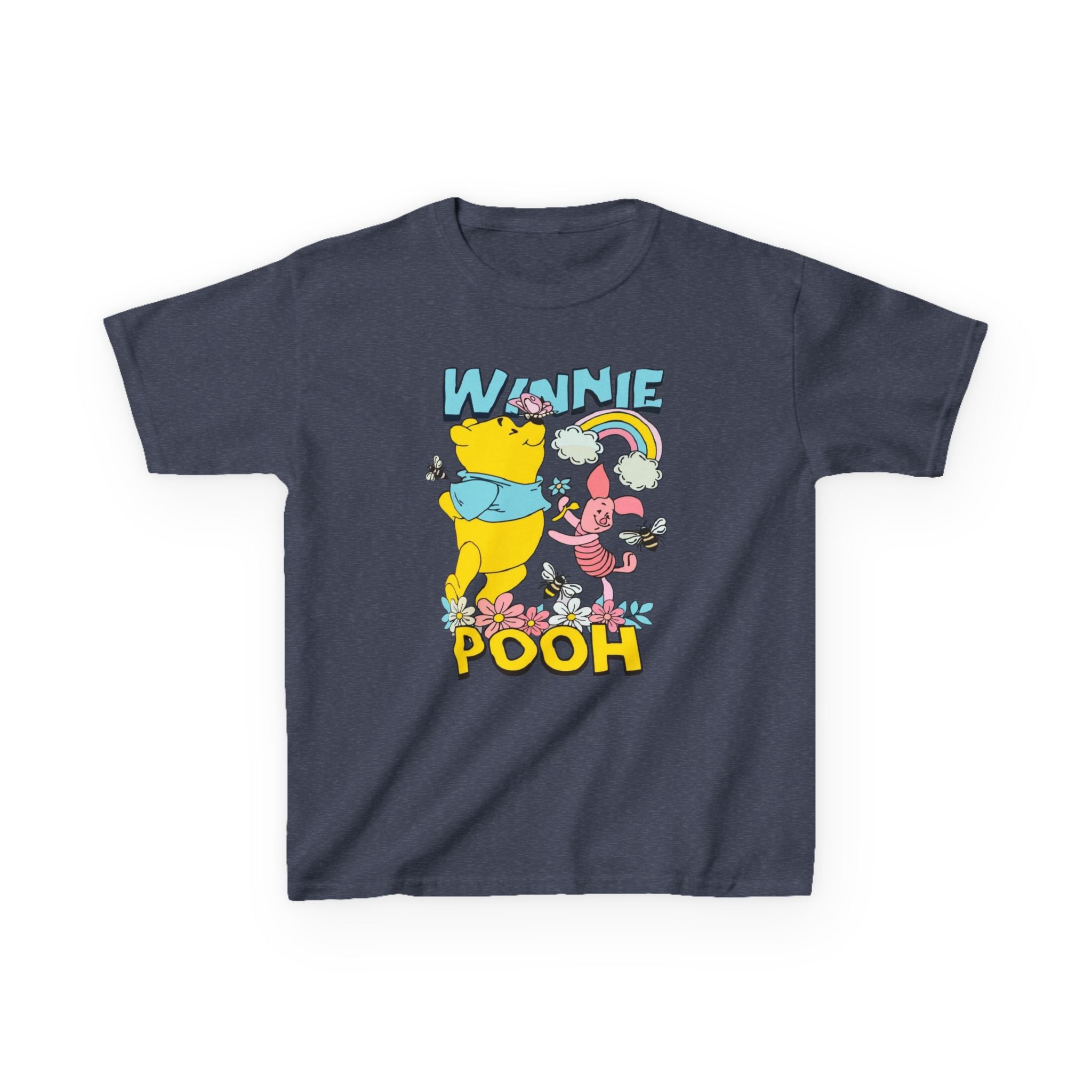 Winnie the Pooh Kids T-Shirt – Retro Pooh & Friends Graphic Tee for Children