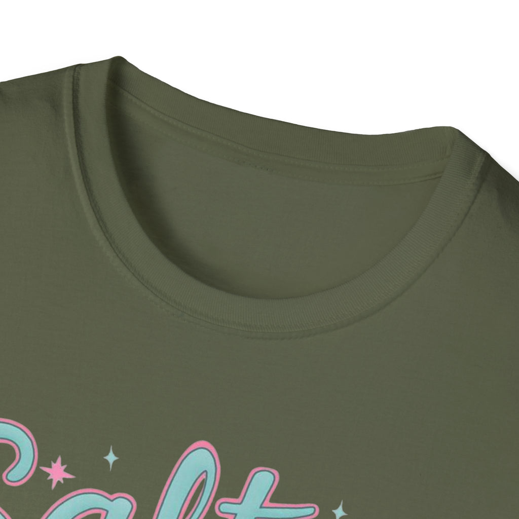 Salty Soul T-Shirt — Pink Seashell Beach Tee