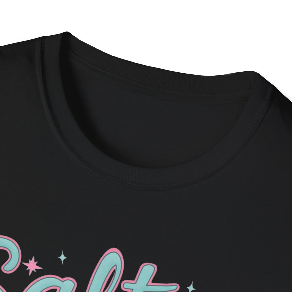 Salty Soul T-Shirt — Pink Seashell Beach Tee