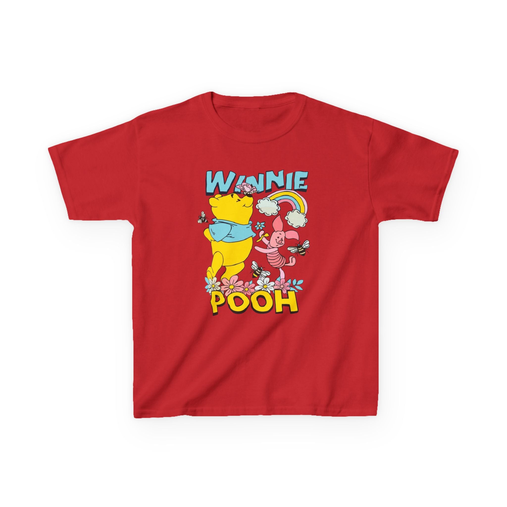 Winnie the Pooh Kids T-Shirt – Retro Pooh & Friends Graphic Tee for Children