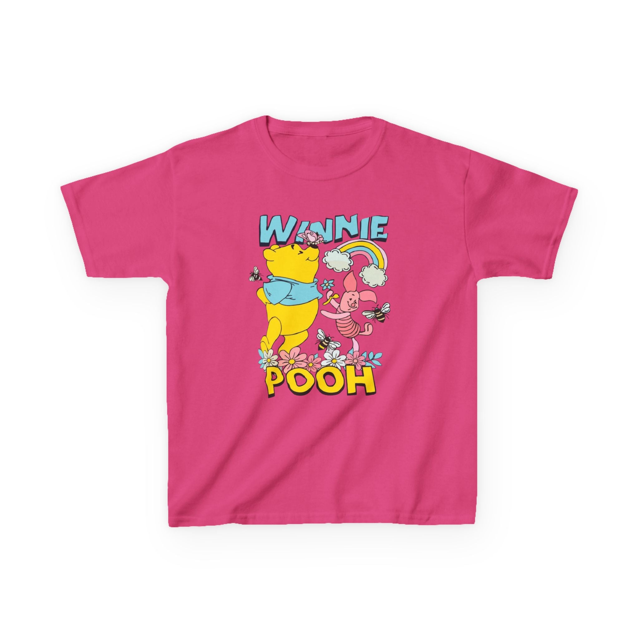 Winnie the Pooh Kids T-Shirt – Retro Pooh & Friends Graphic Tee for Children