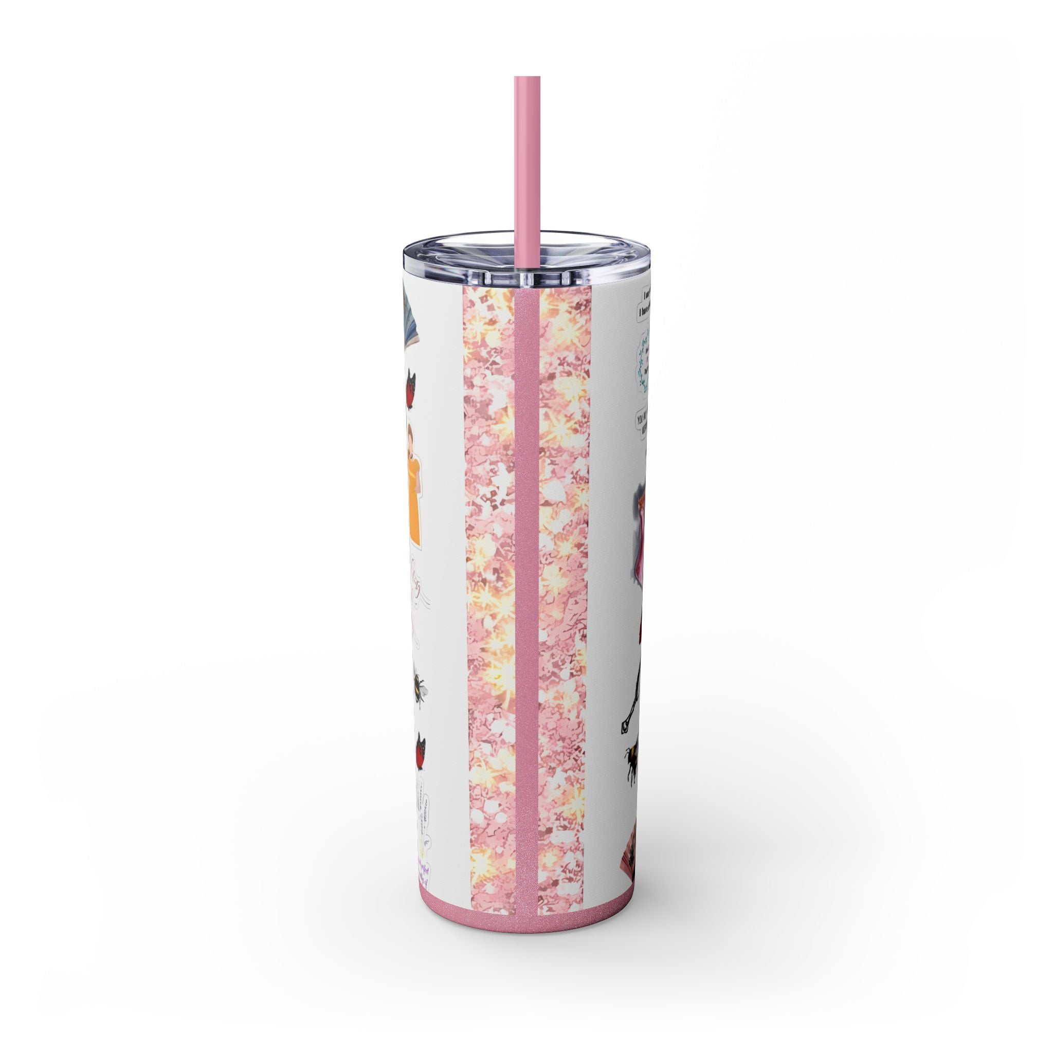Bridgerton 20oz Skinny Tumbler with Straw