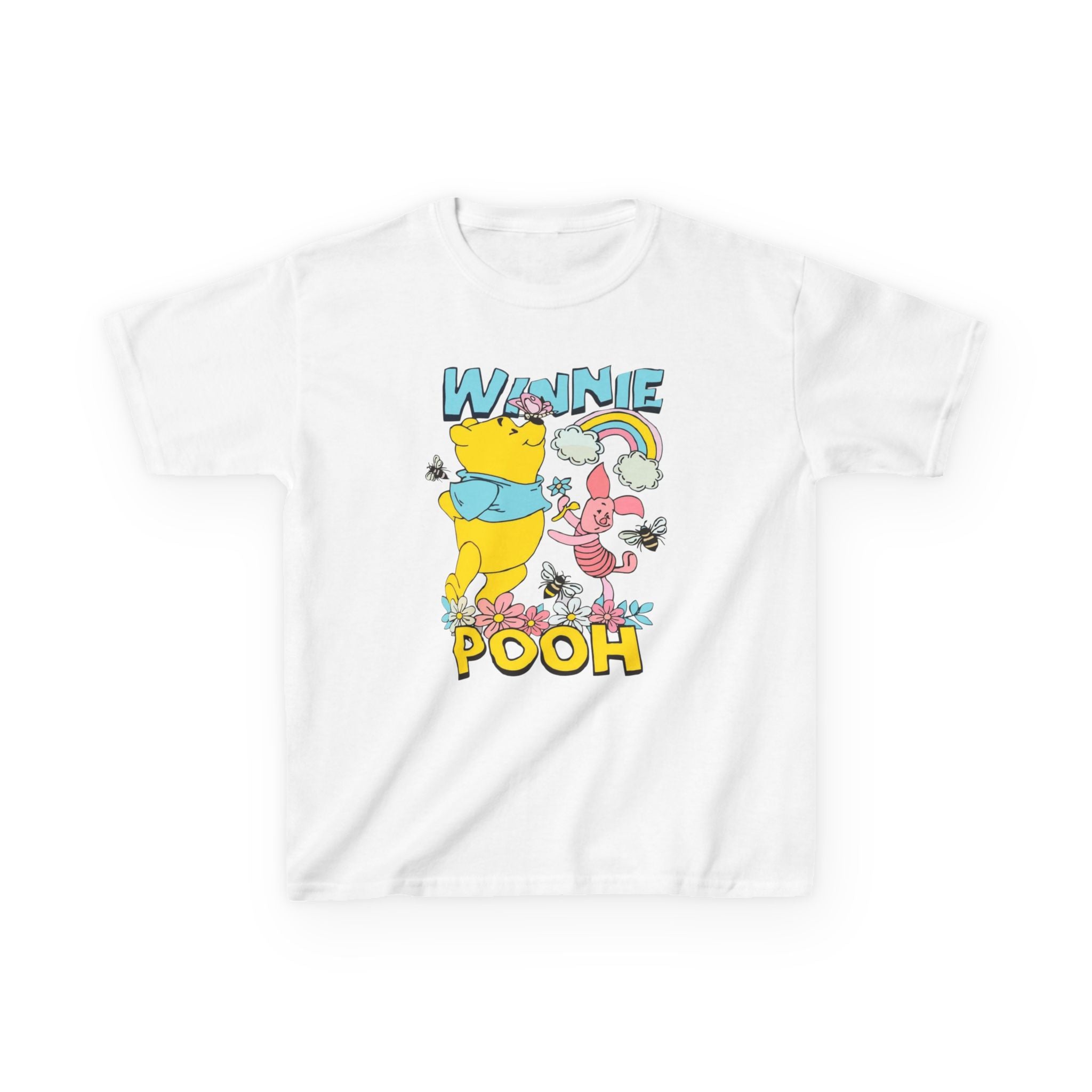 Winnie the Pooh Kids T-Shirt – Retro Pooh & Friends Graphic Tee for Children