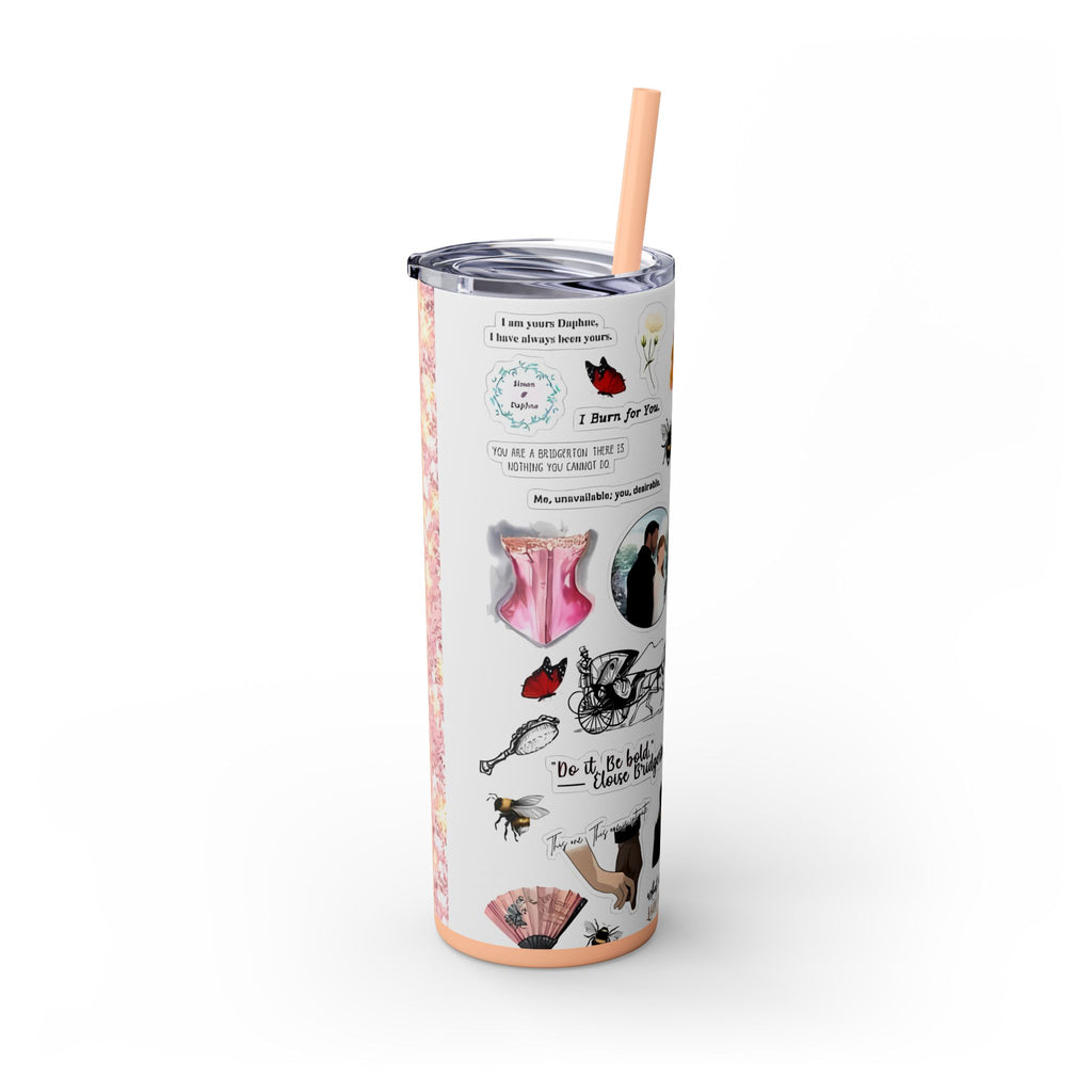 Bridgerton 20oz Skinny Tumbler with Straw