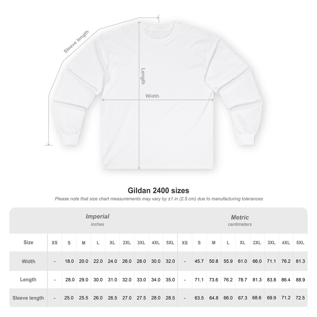 Long Sleeve Tee — 'The Lyrical Lounge' Microphone Logo