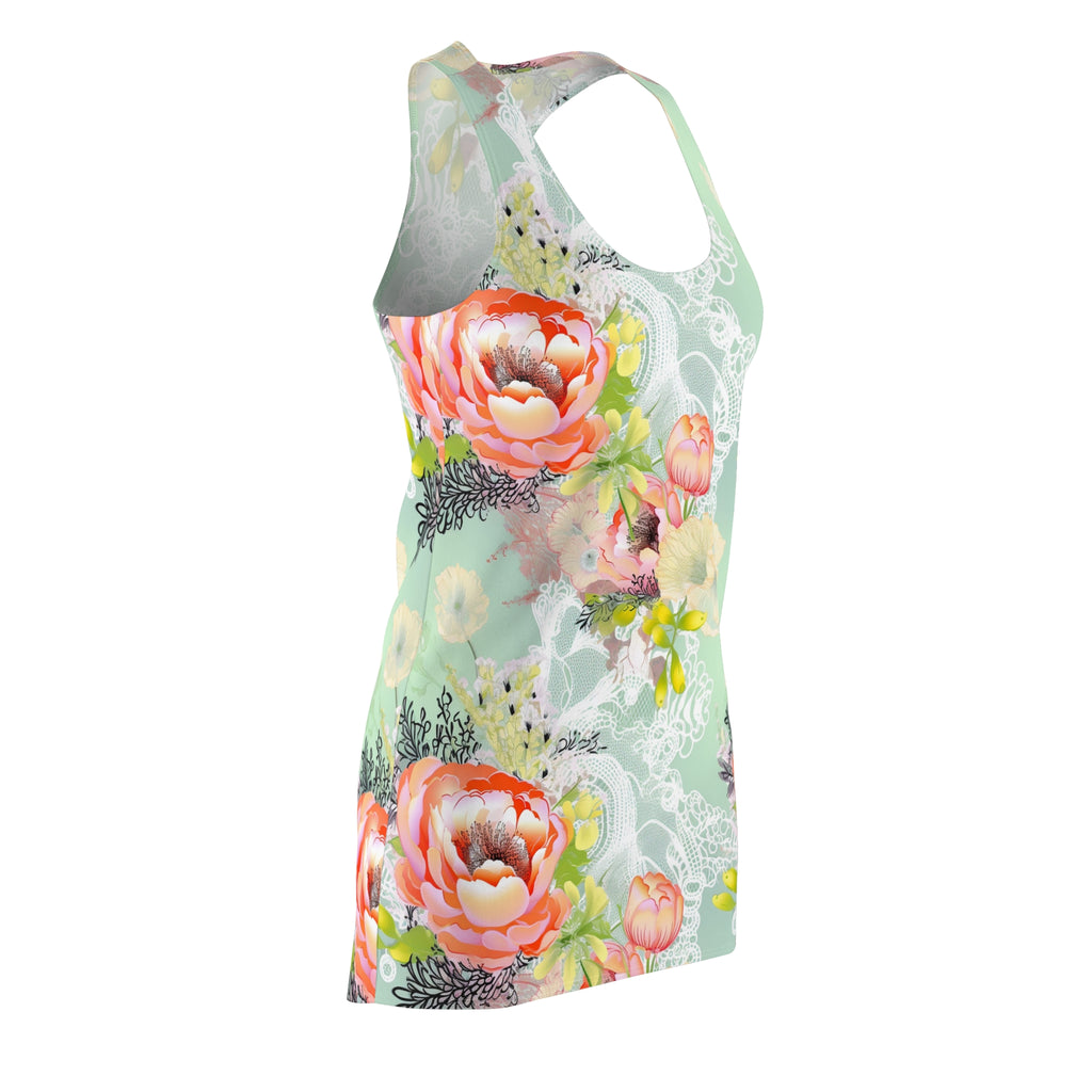 Women's Cut & Sew Racerback Dress (AOP)