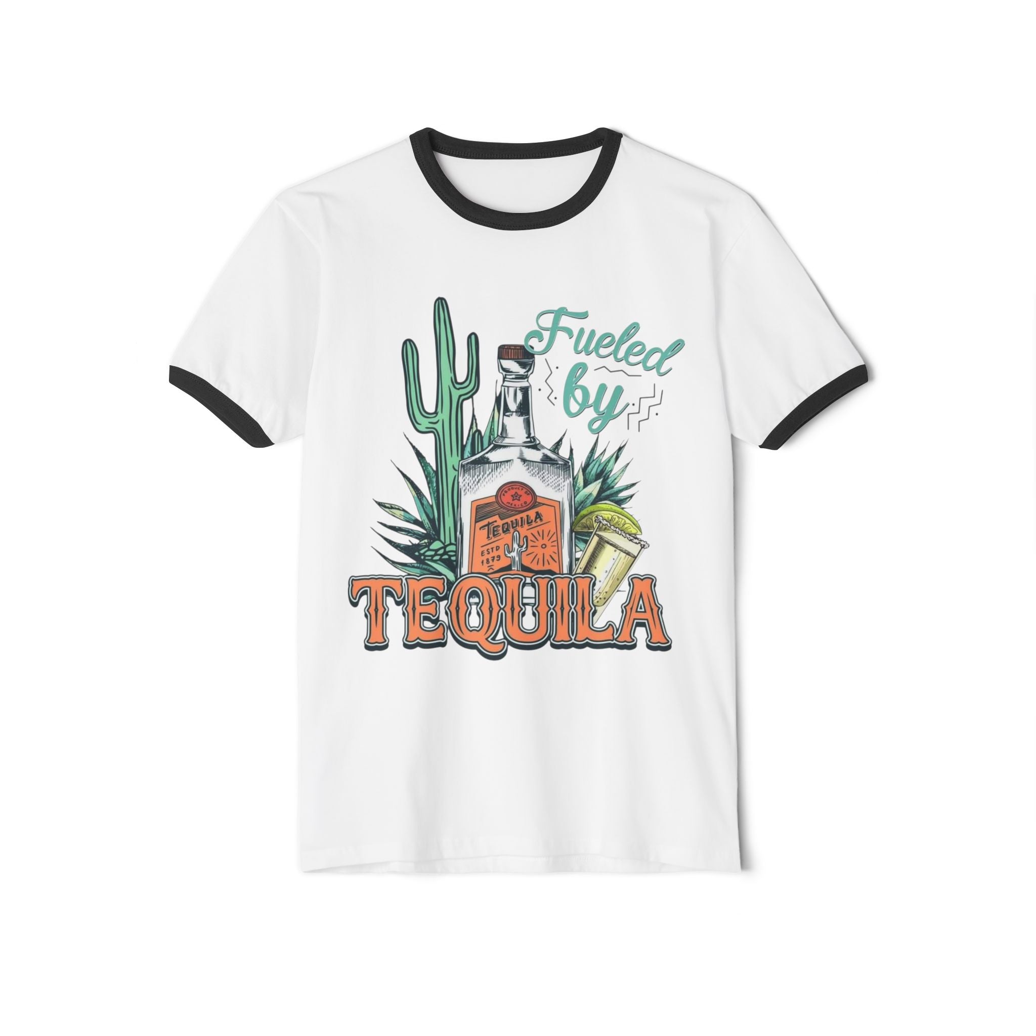 Fueled by Tequila Ringer T-Shirt
