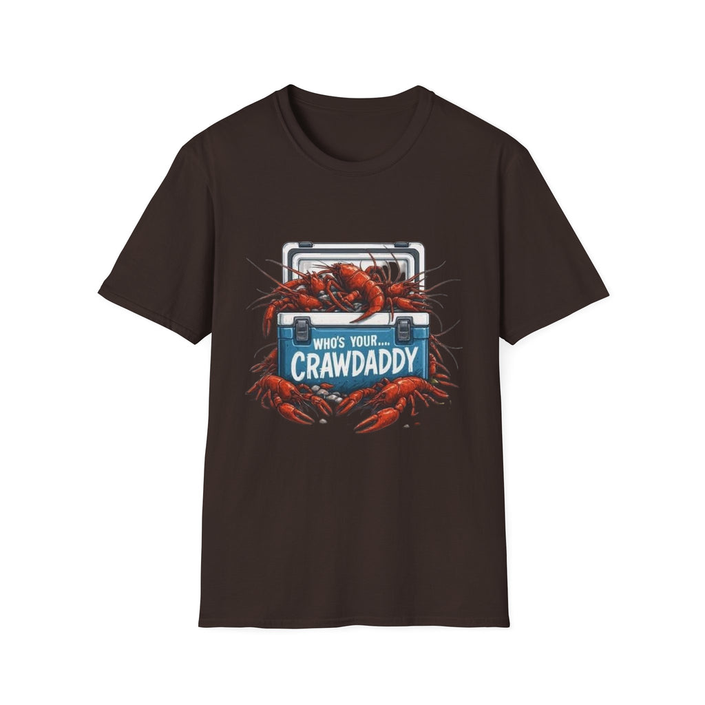 Crawdaddy T-Shirt — "Who's Your Crawdaddy" Crawfish Boil Tee